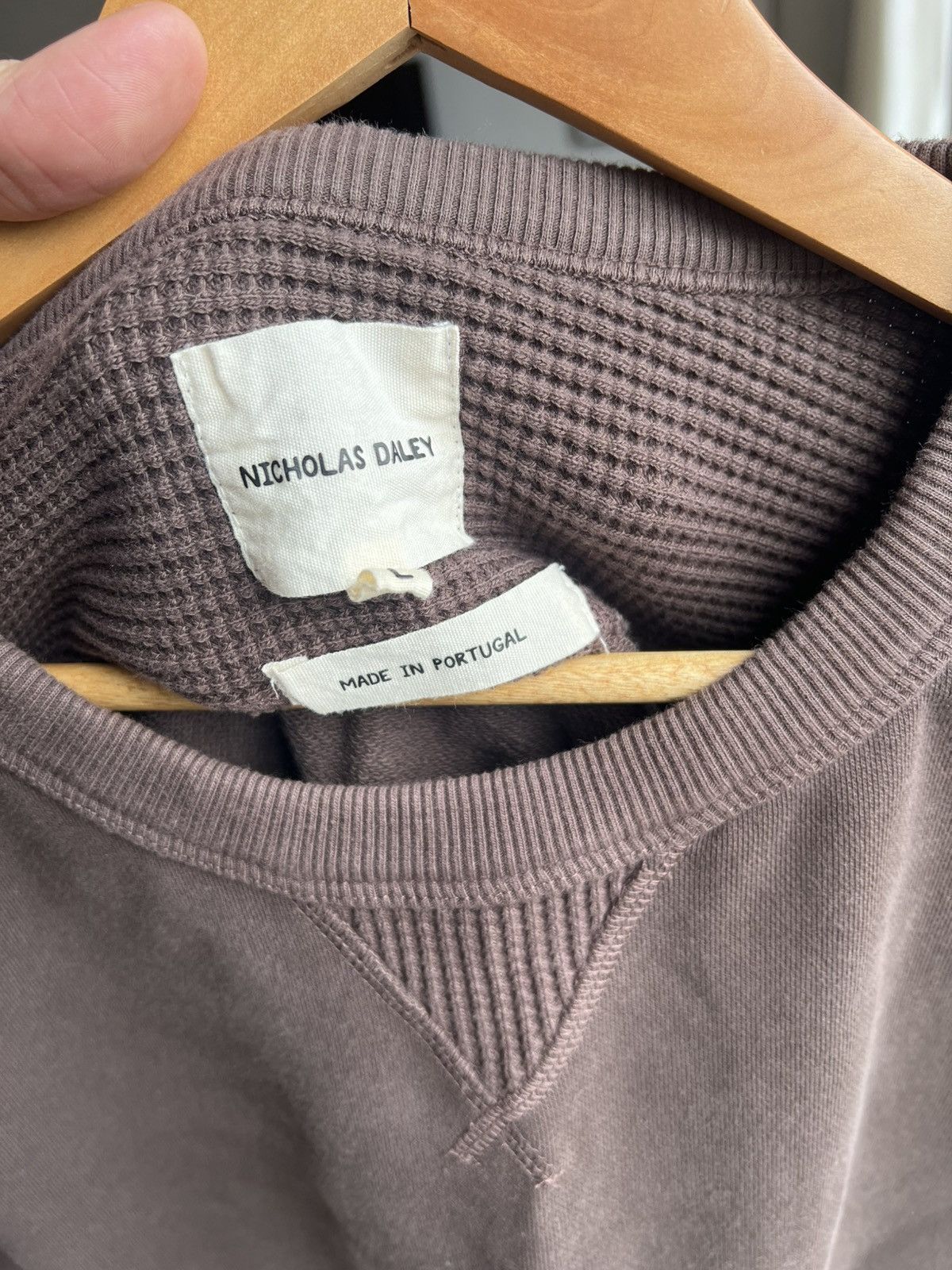 Nicholas Daley Nicholas Daley Paneled Sweatshirt Size US L / EU 52-54 / 3 - 3 Thumbnail