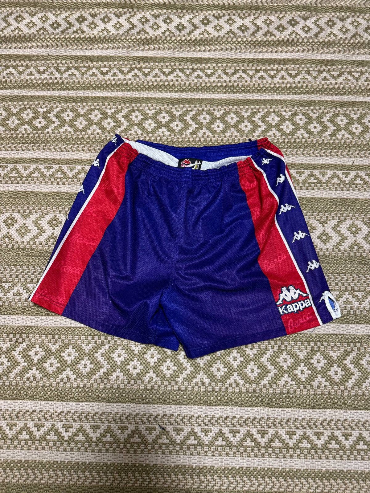 Kappa BARCELONA 1997/1998 HOME FOOTBALL SHORTS KAPPA VINTAGE M-L Size US 33 - 1 Thumbnail