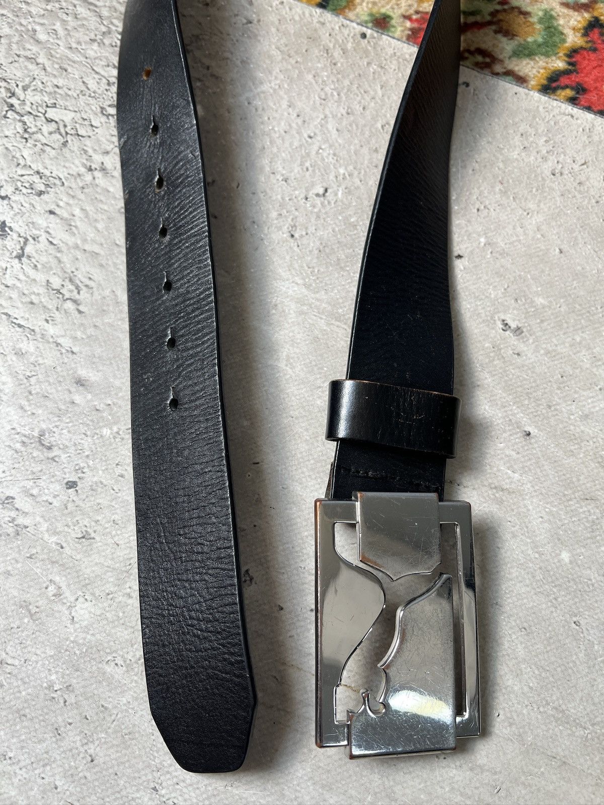 Puma Streetwear y2k Puma archive leather belt hype Size ONE SIZE - 4 Thumbnail
