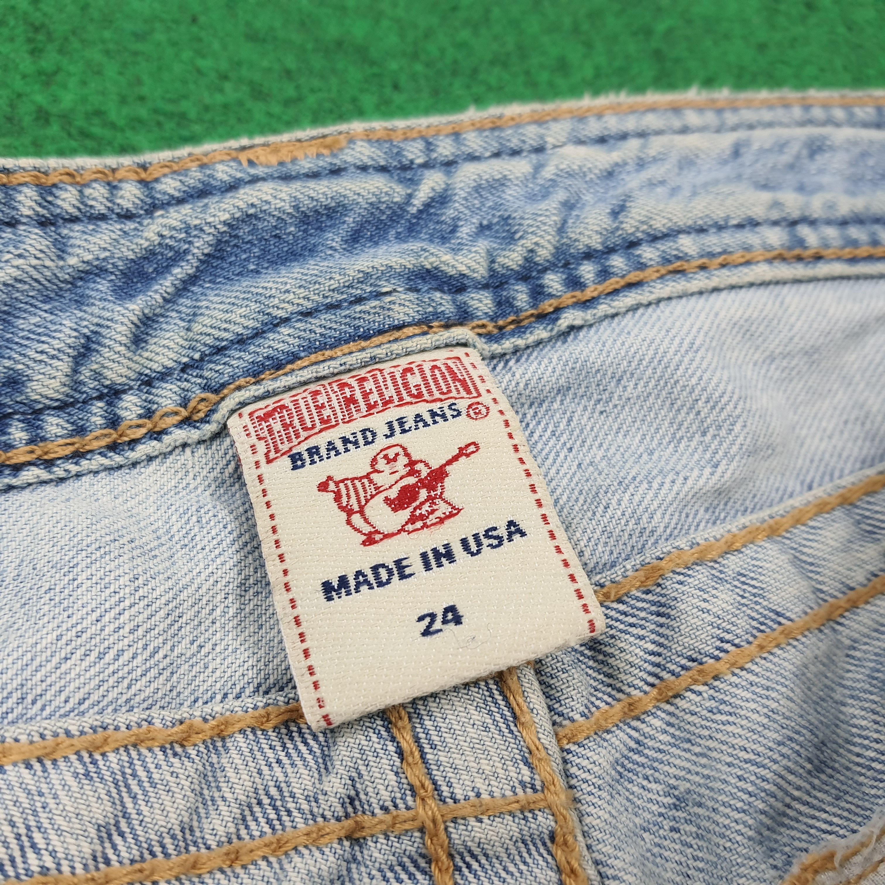 True Religion Vintage True Religion JOEY Floral Flare Jeans C297N7 Size 28" / US 6 / IT 42 - 8 Thumbnail