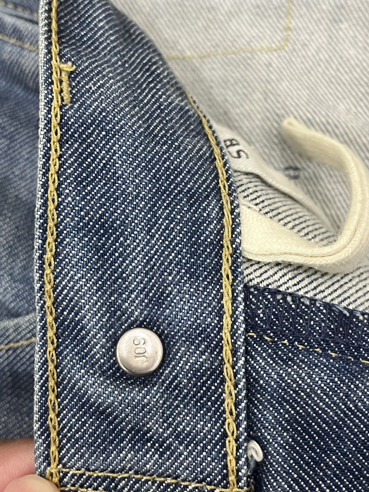 Levi's Levis Engineered Jeans Tight Twisted Denim Size US 30 / EU 46 - 15 Thumbnail