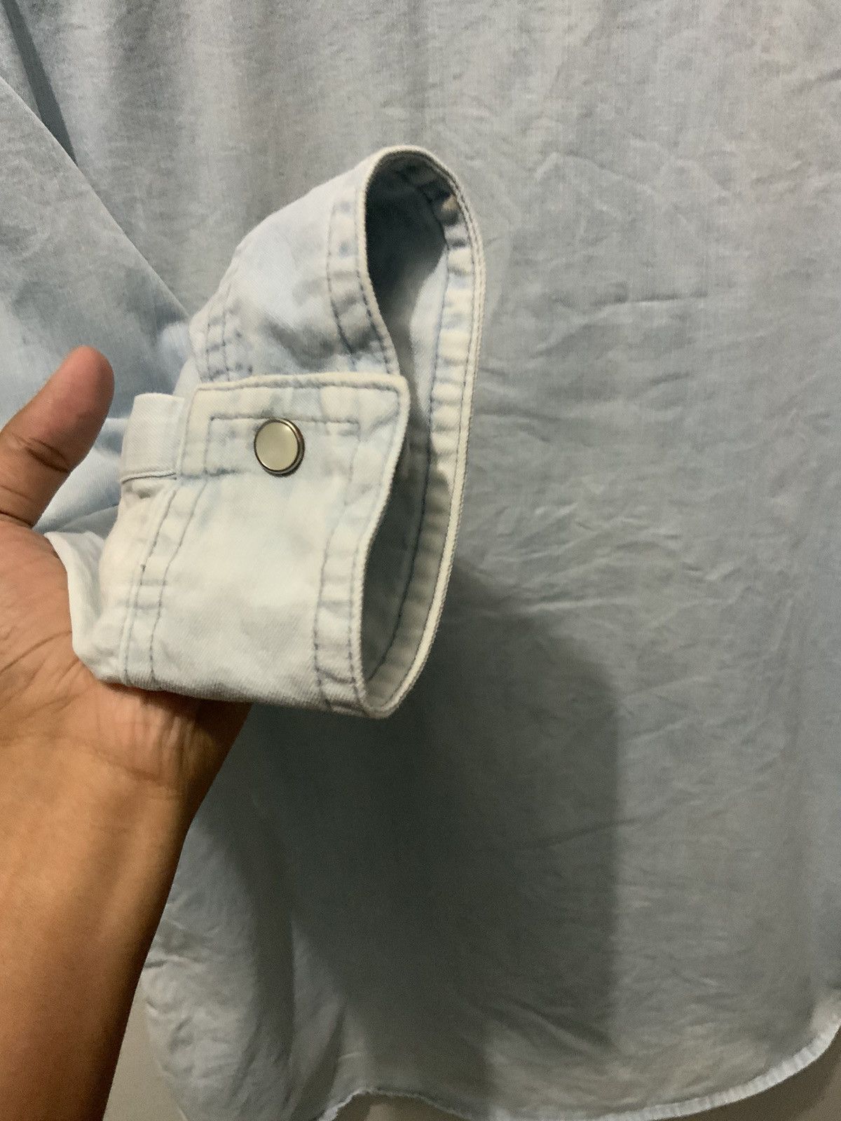 Japanese Brand TK Mix Piece Sashiko Fade Denim Size US L / EU 52-54 / 3 - 12 Thumbnail