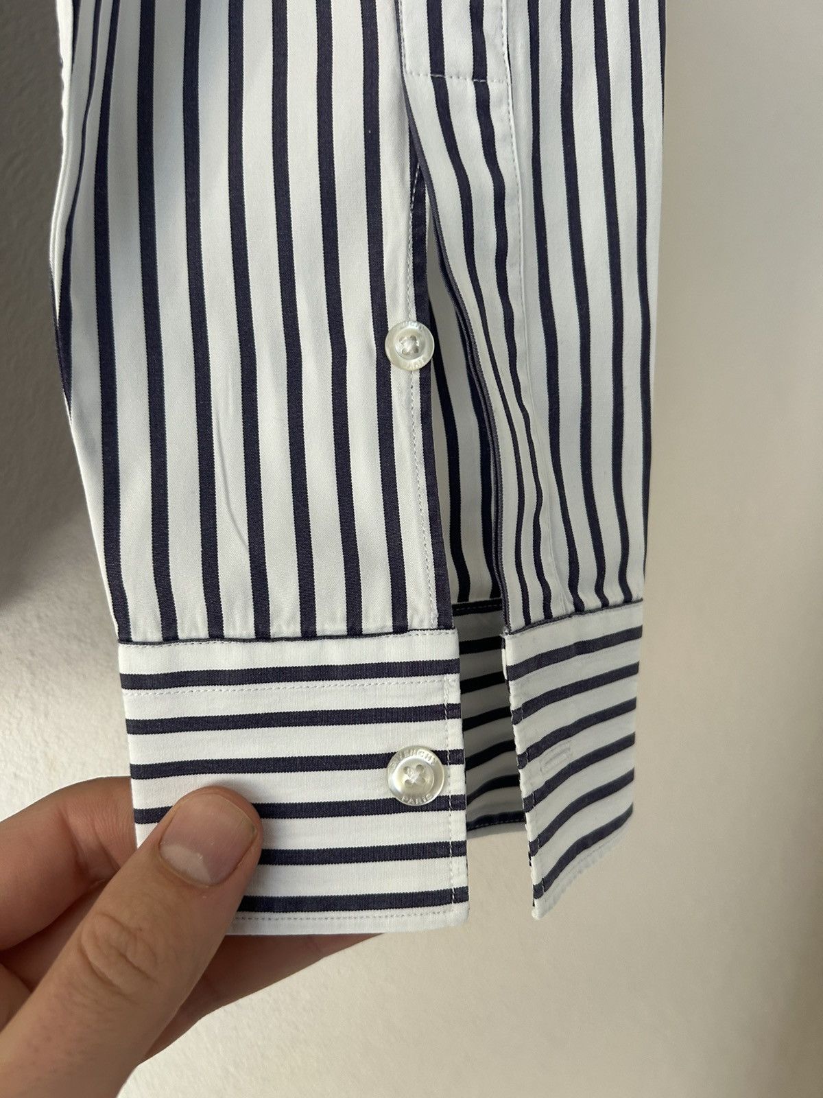 Givenchy Givenchy Striped Shirt with Star Detail Size US L / EU 52-54 / 3 - 8 Thumbnail