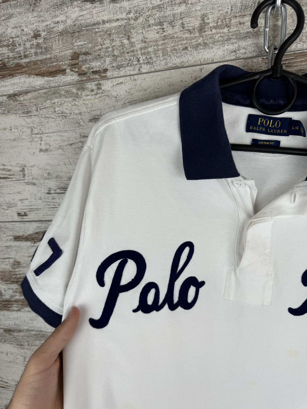 Polo Ralph Lauren × Vintage Mens Vintage Polo Ralph Lauren rugby polos y2k rare t-shirt Size US L / EU 52-54 / 3 - 5 Thumbnail