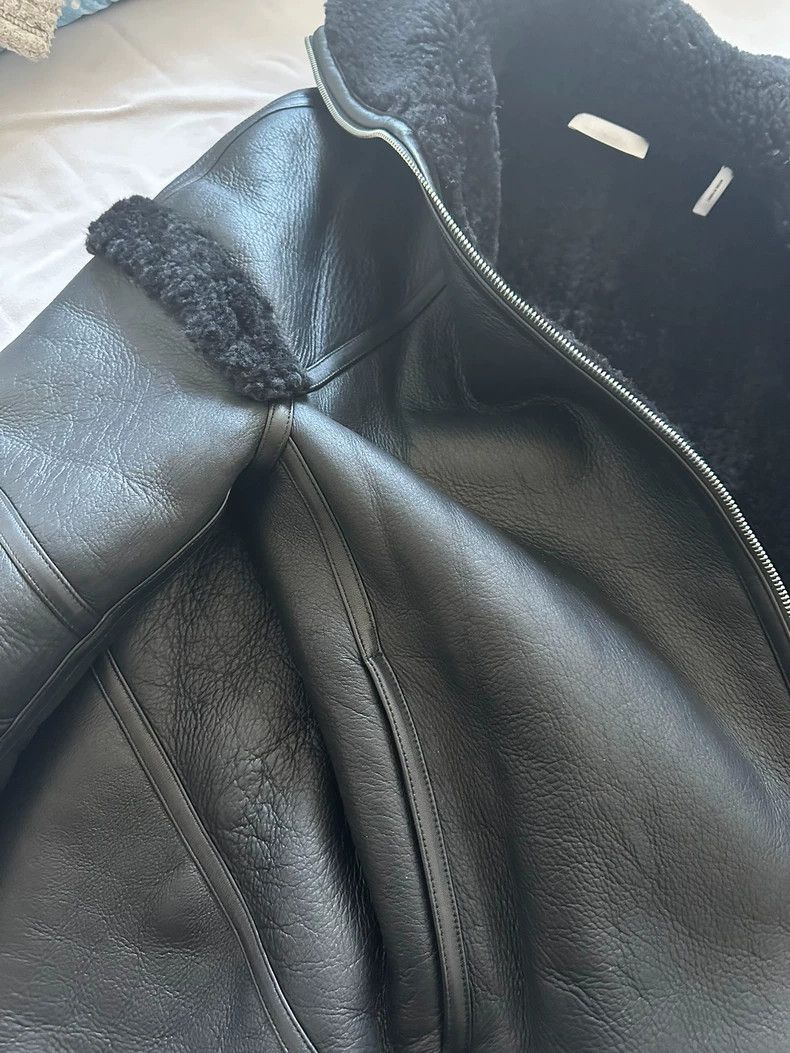 Other HELMUT LANG A one-piece coat with fur Size L / US 10 / IT 46 - 5 Thumbnail