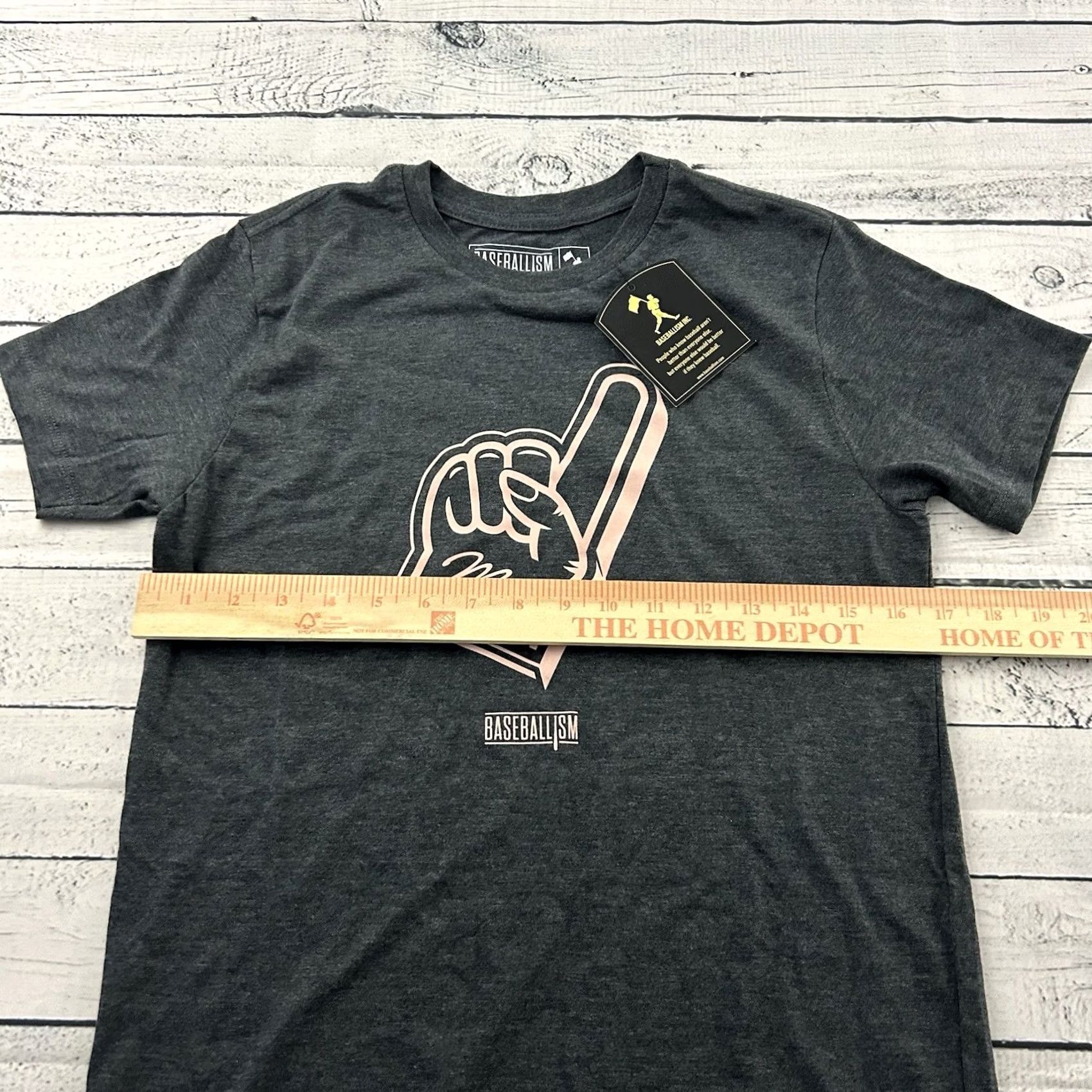 Vintage Baseballism Mom Short Sleeve T Shirt Women’s Small Gray XS? Size S / US 4 / IT 40 - 6 Thumbnail
