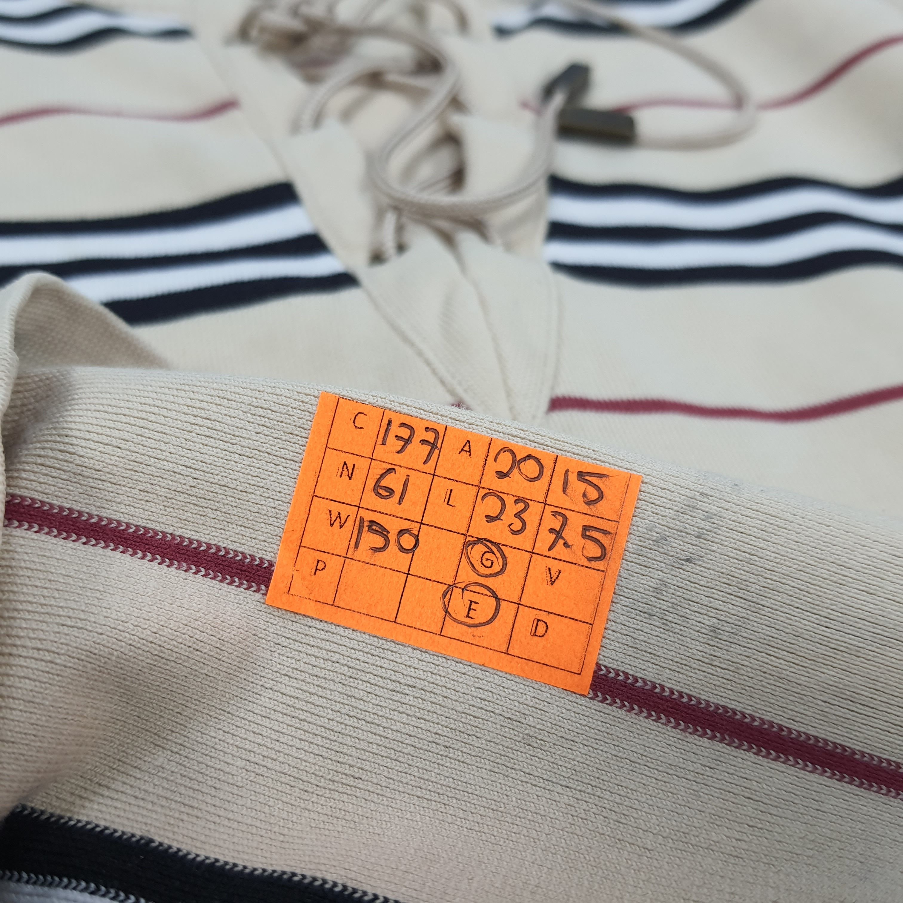 Burberry × Vintage Vintage Burberry London Striped Tshirt Size M / US 6-8 / IT 42-44 - 8 Thumbnail
