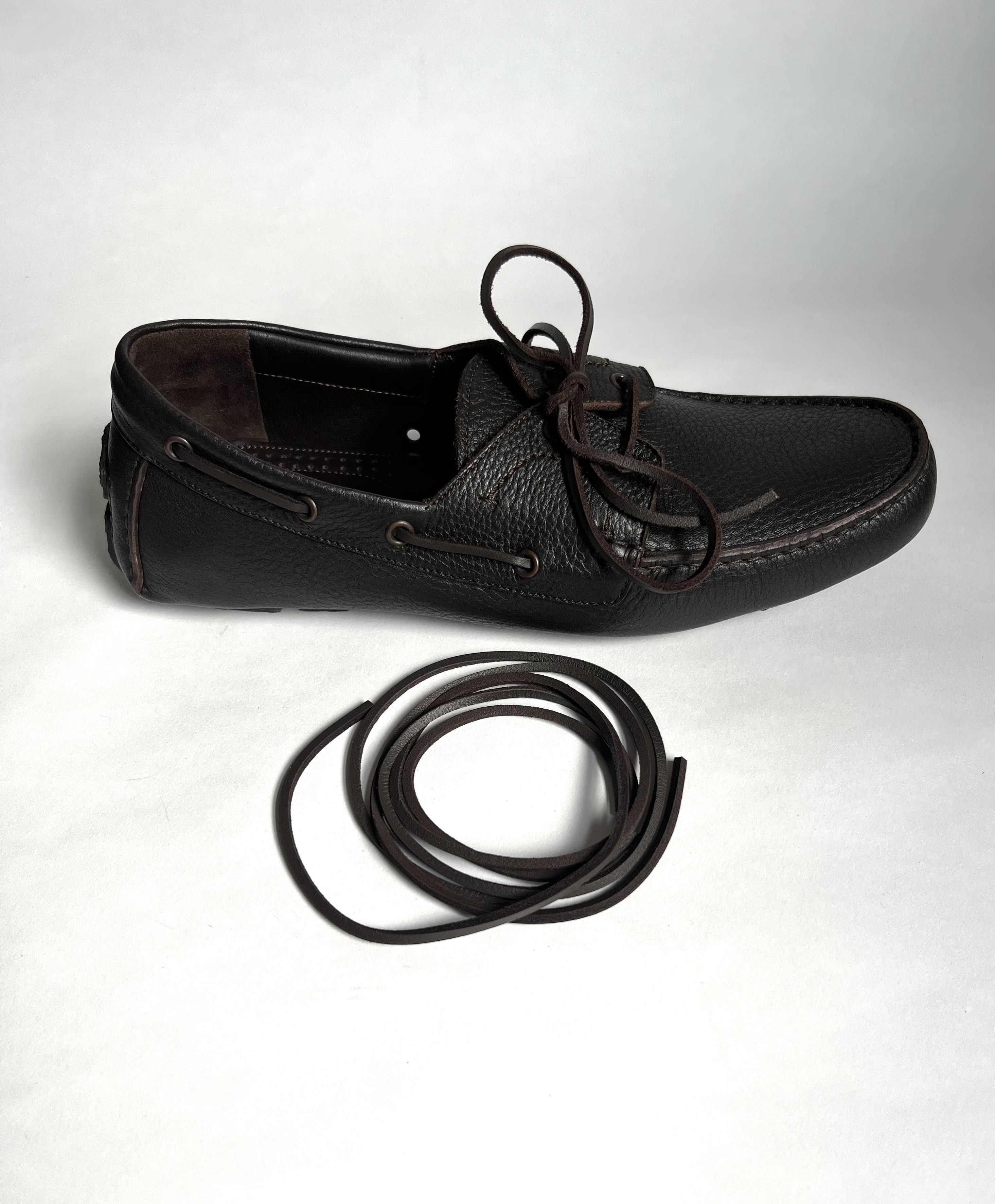 Bottega Veneta Bottega Veneta Leather Boat Shoes Size US 9.5 / EU 42-43 - 11 Thumbnail
