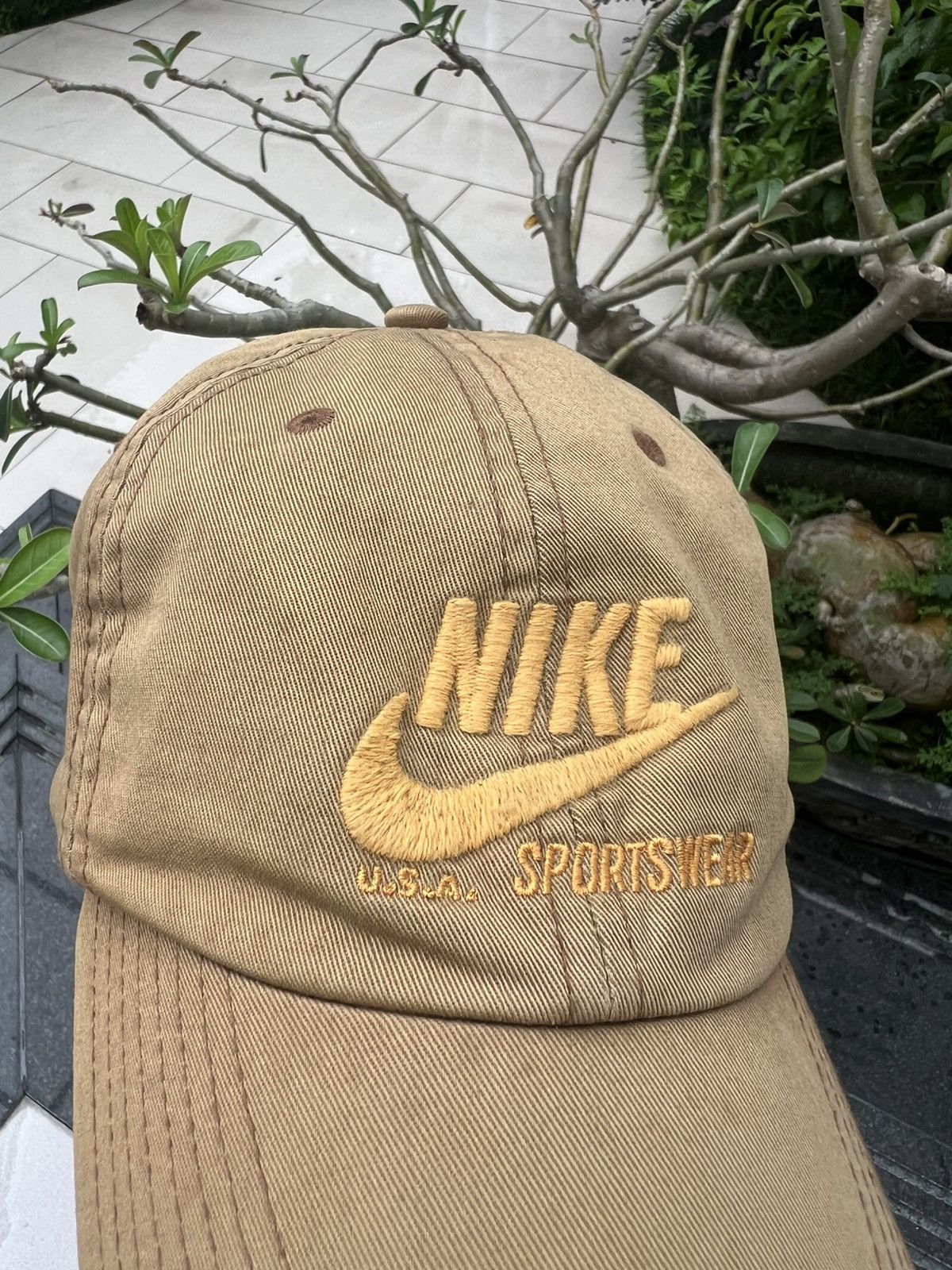 Nike × Vintage 90s Nike Oregon Vintage Y2K Faded Retro Swoosh Cap Hat Size ONE SIZE - 6 Thumbnail