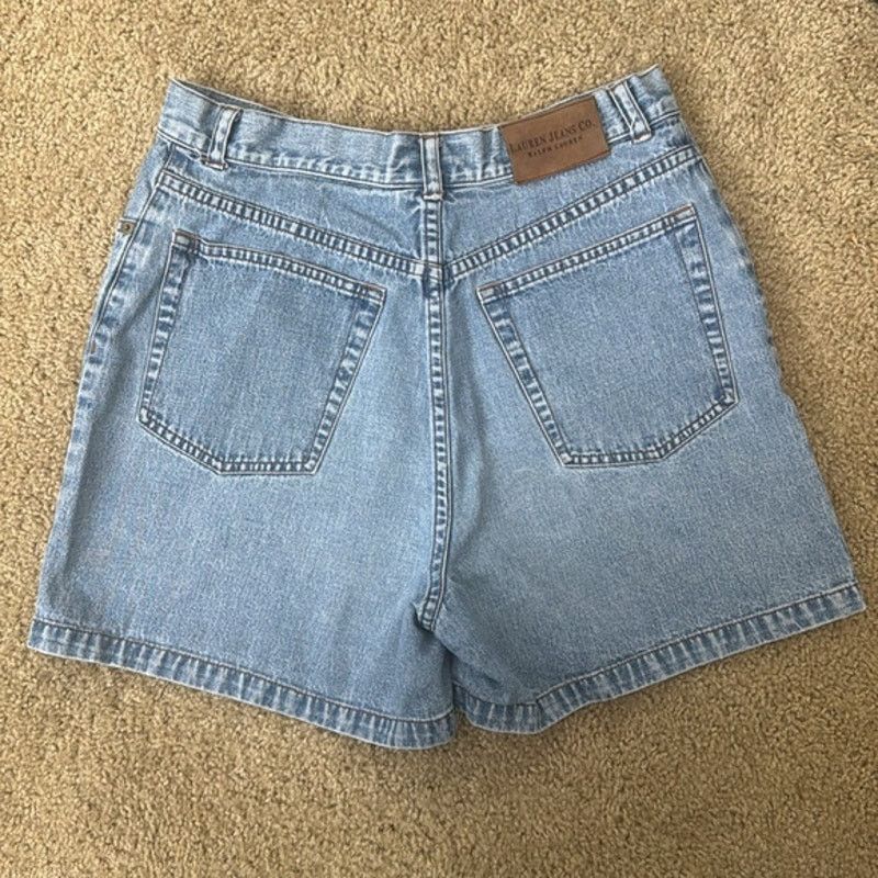 Lauren Ralph Lauren Lauren Ralph Lauren Blue Denim Shorts Womens 8 Relaxed Fit Size 30" / US 8 / IT 44 - 5 Thumbnail
