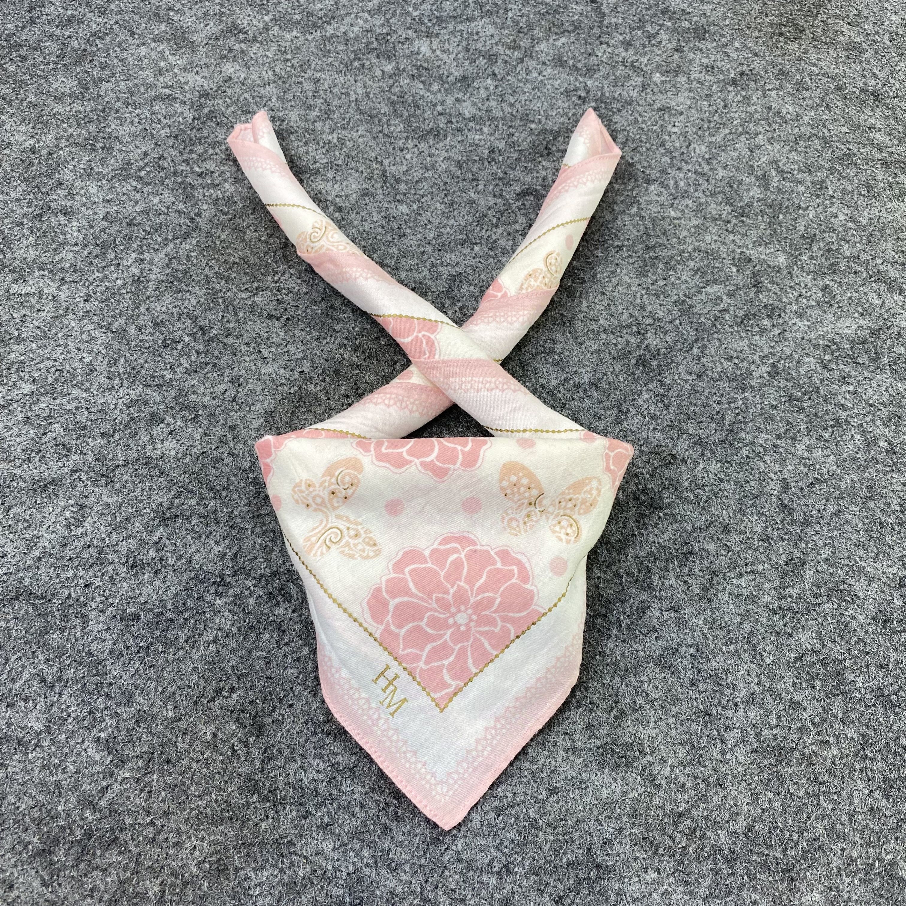 Hanae Mori Hanae Mori Handkerchief Neckerchief Bandana-B1839 Size ONE SIZE - 2 Thumbnail