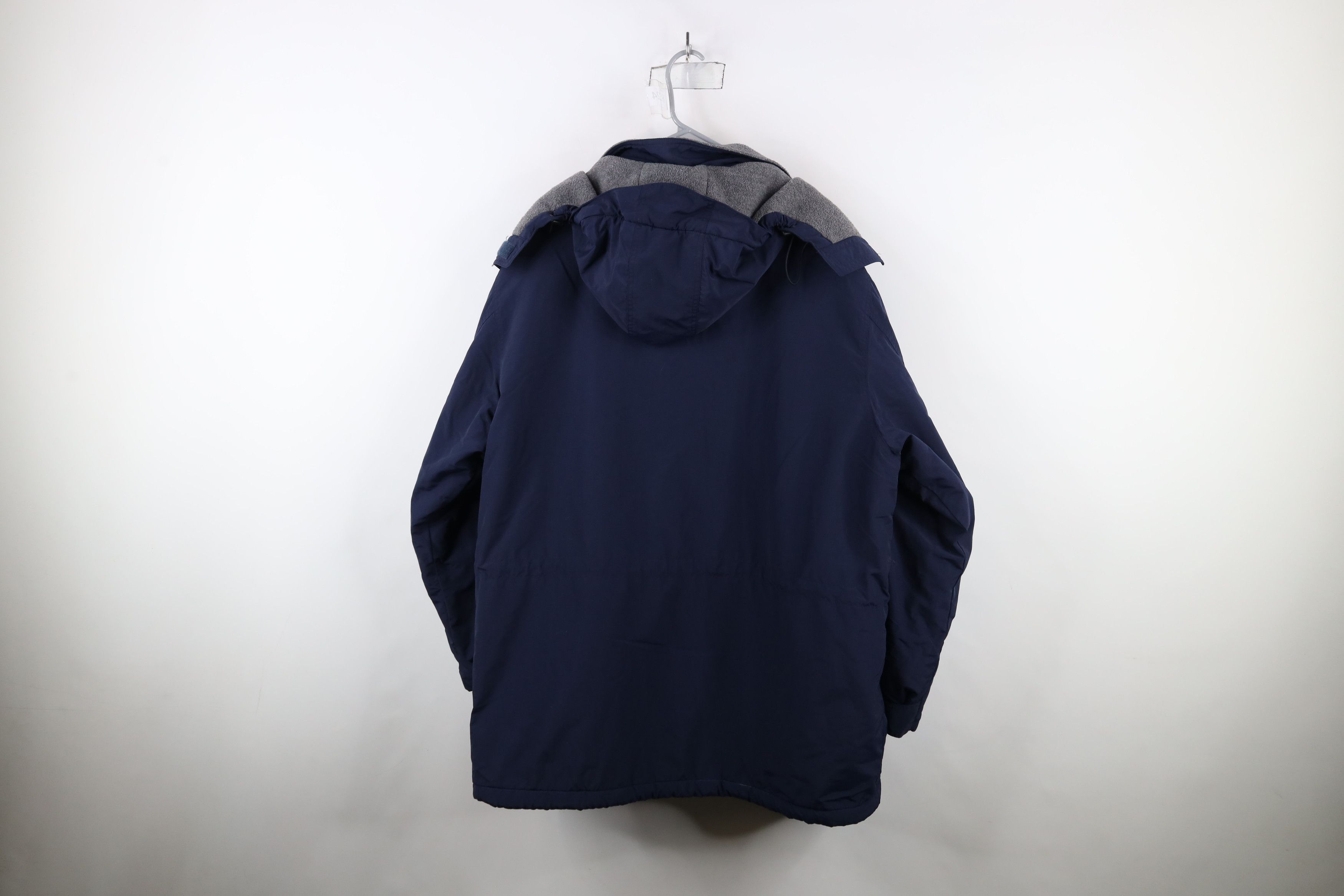 Lands' End × Vintage Vintage 90s Lands End Fleece Lined Hooded Chore Barn Jacket Size US XXL / EU 58 / 5 - 11 Thumbnail