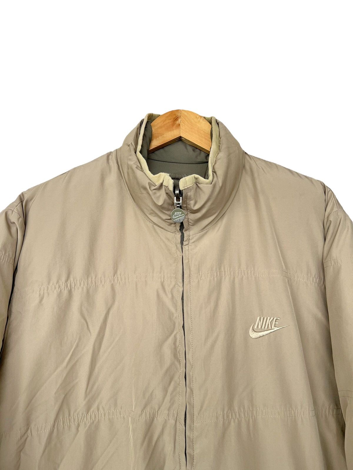 Nike Vintage Y2K Nike Puffer Reversible Green Jacket Size US M / EU 48-50 / 2 - 16 Thumbnail