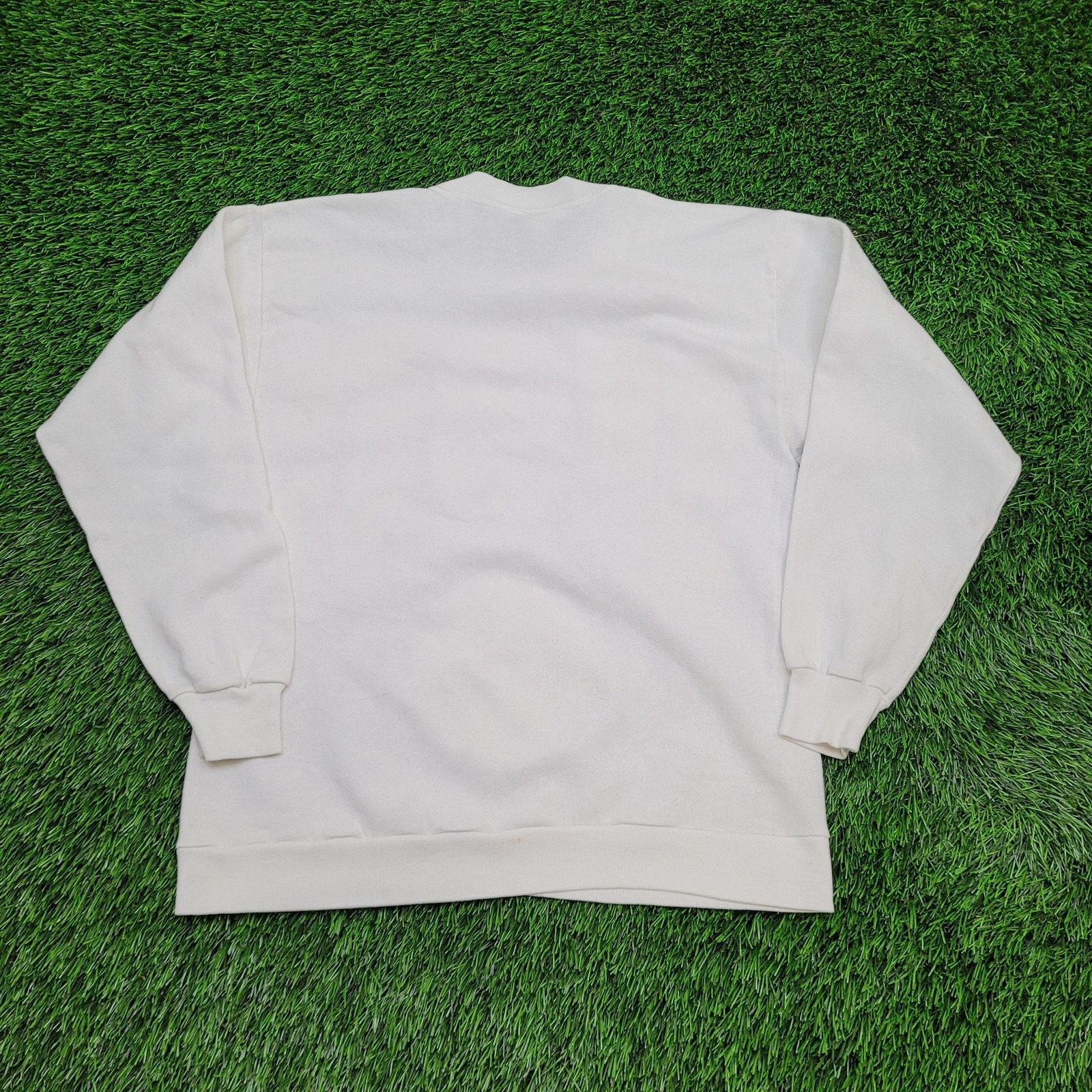 Vintage Vintage 1990 USC Trojans Sweatshirt Womens S/M 18x22 White Size M / US 6-8 / IT 42-44 - 2 Thumbnail