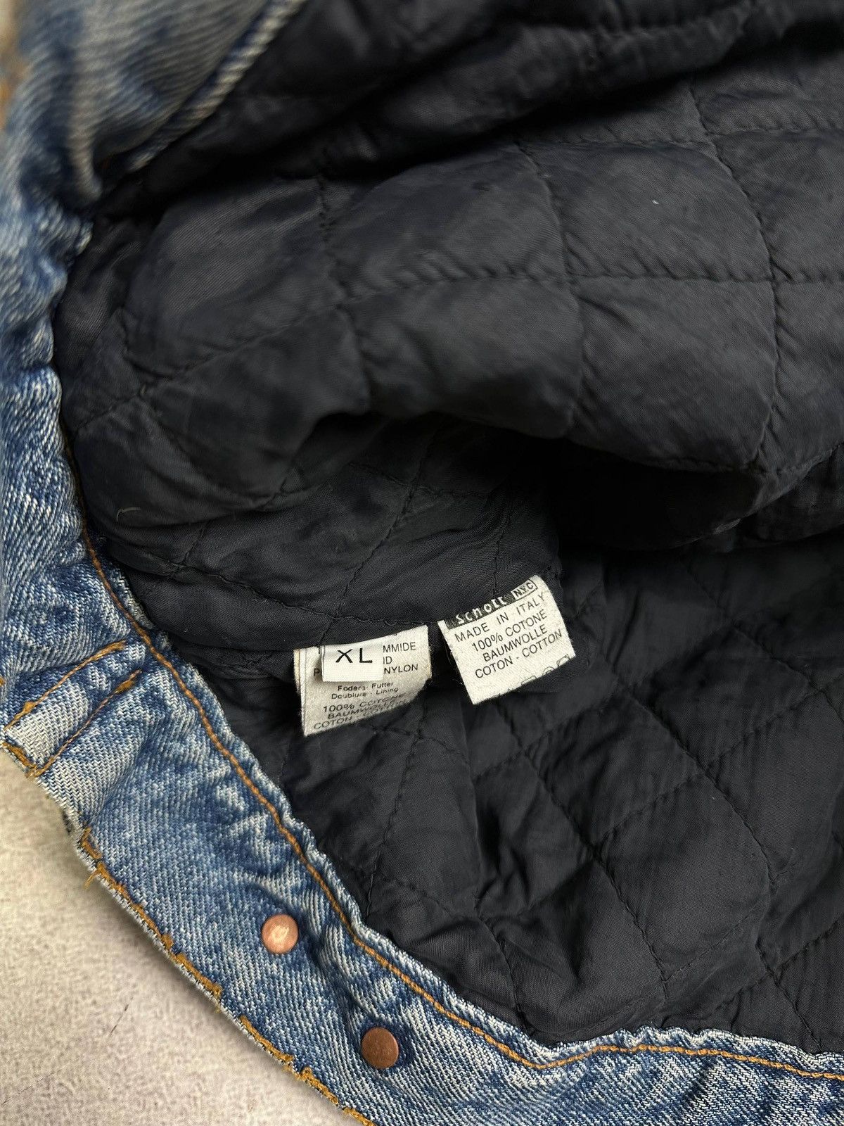 Schott Vintage Schott USA Heavy Denim Rare Jacket Workwear Rare XL Size US XL / EU 56 / 4 - 8 Thumbnail