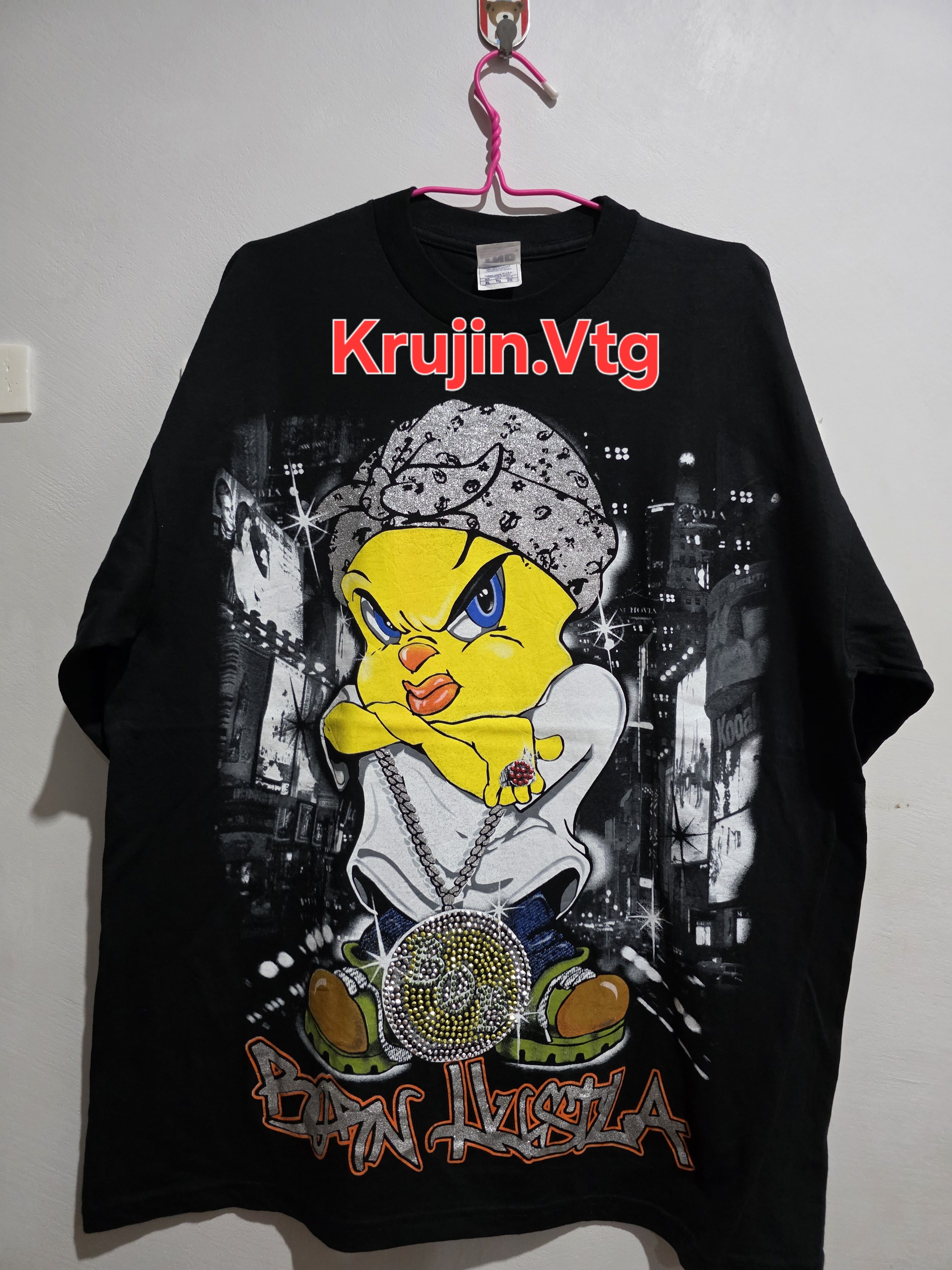 Other This Tweety Bird "Born Hustla" t-shirt is a bootleg Size US XL / EU 56 / 4 - 1 Thumbnail