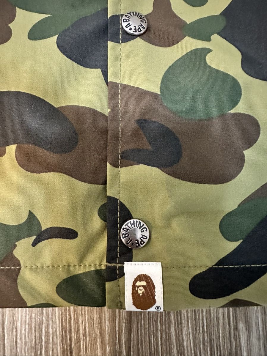 Bape Bape green camo coach jacket Size US M / EU 48-50 / 2 - 4 Thumbnail