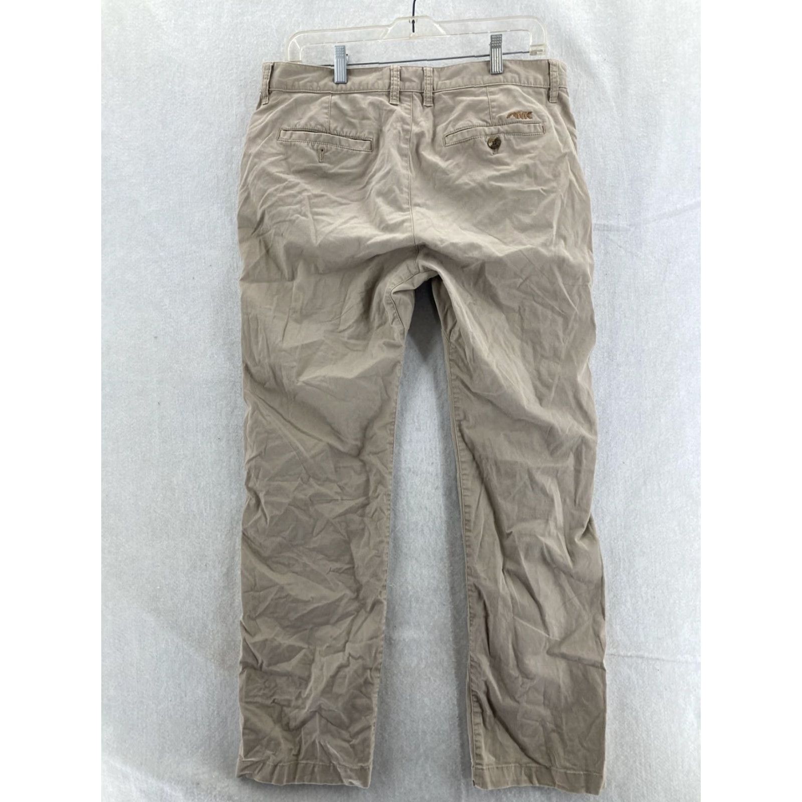 Mountain Khakis Mountain Khakis Pants 34 Regular Men Beige Khaki Outdoor Workwear Slim Fit 90s Theme Outdoor Mens Pants 34 x 30 Fashion: Mountain Khaki Slim Fit Size US 34 / EU 50 - 2 Thumbnail