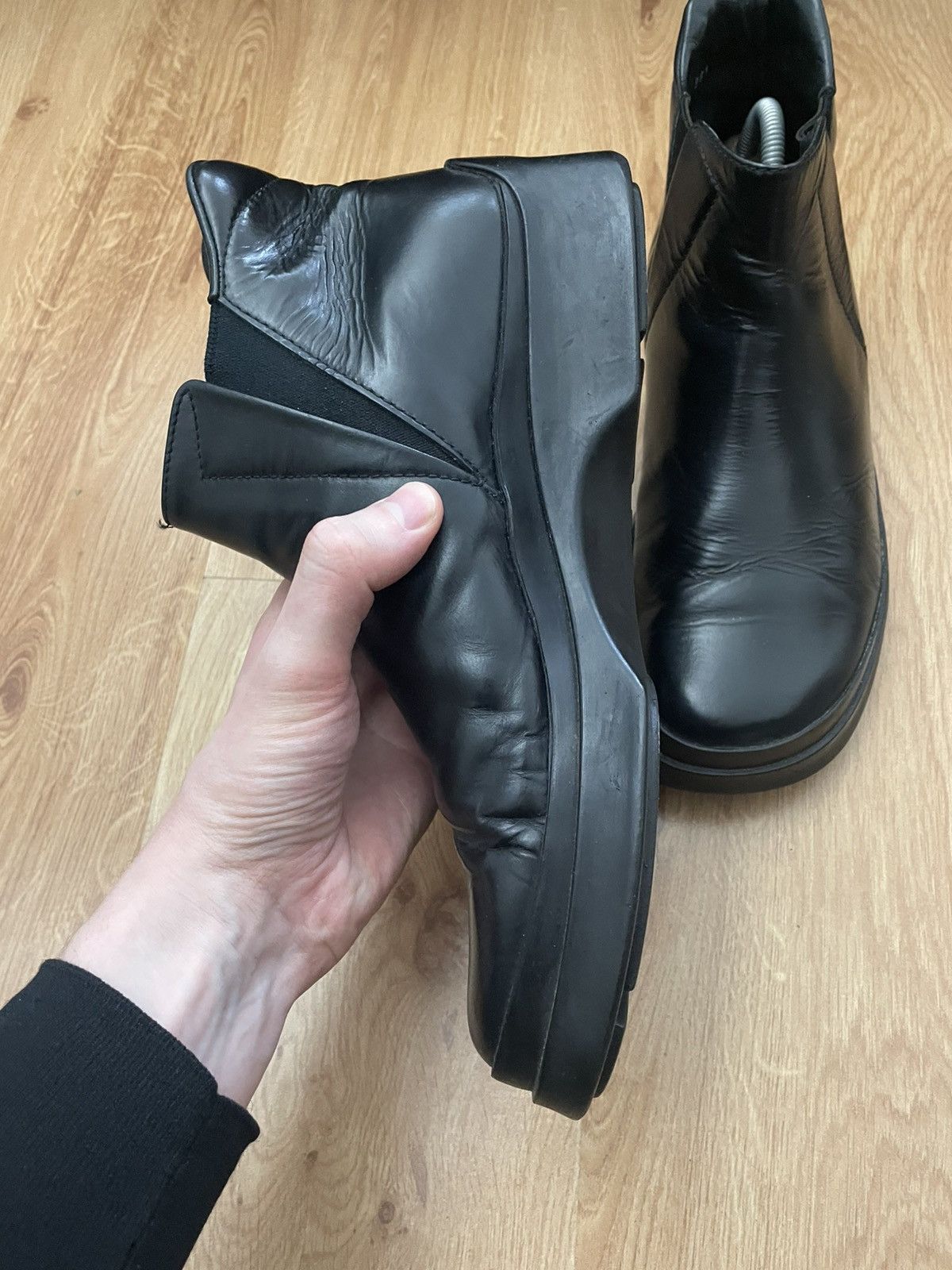 Prada Prada SS99 Squaresole boots Size US 11.5 / EU 44-45 - 2 Thumbnail