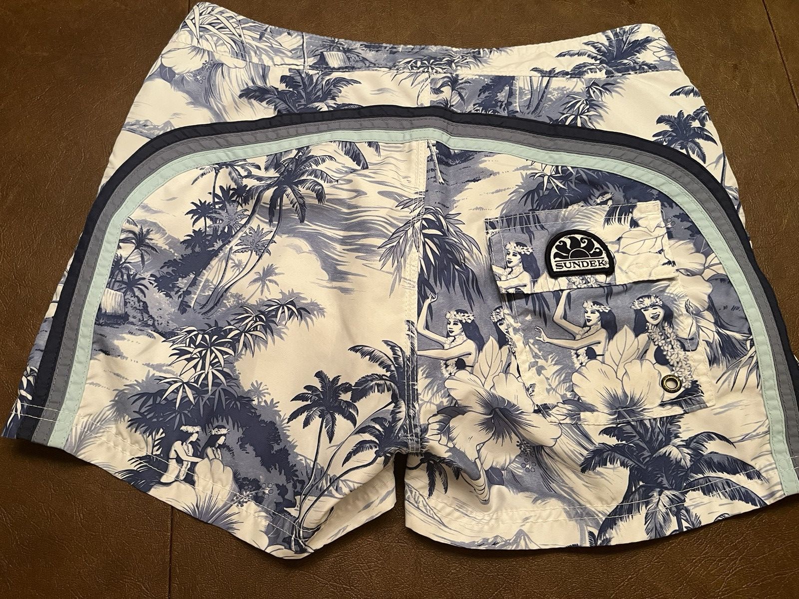 Sundek Men’s Vintage Sundek bathing Suit Size US 29 - 1 Thumbnail