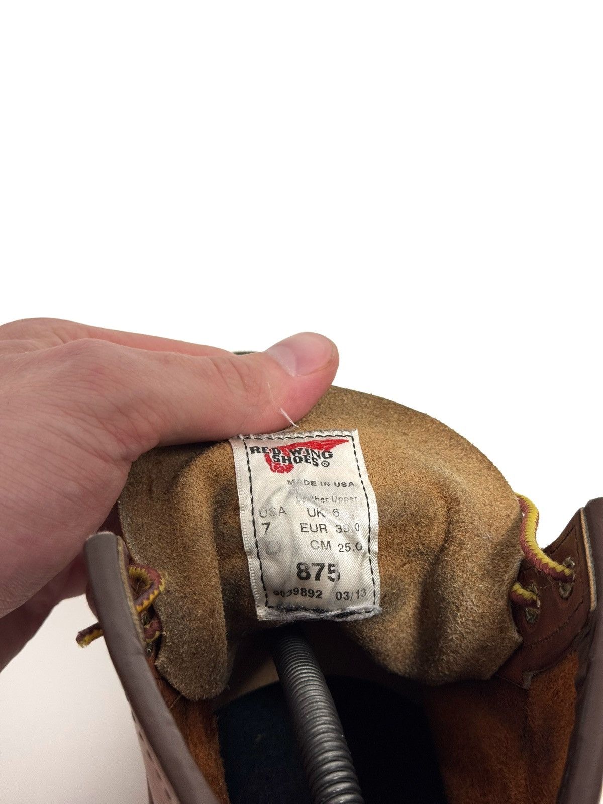 Red Wing RED WING Boots 8131 Leather Brown Size US-7 | Grailed