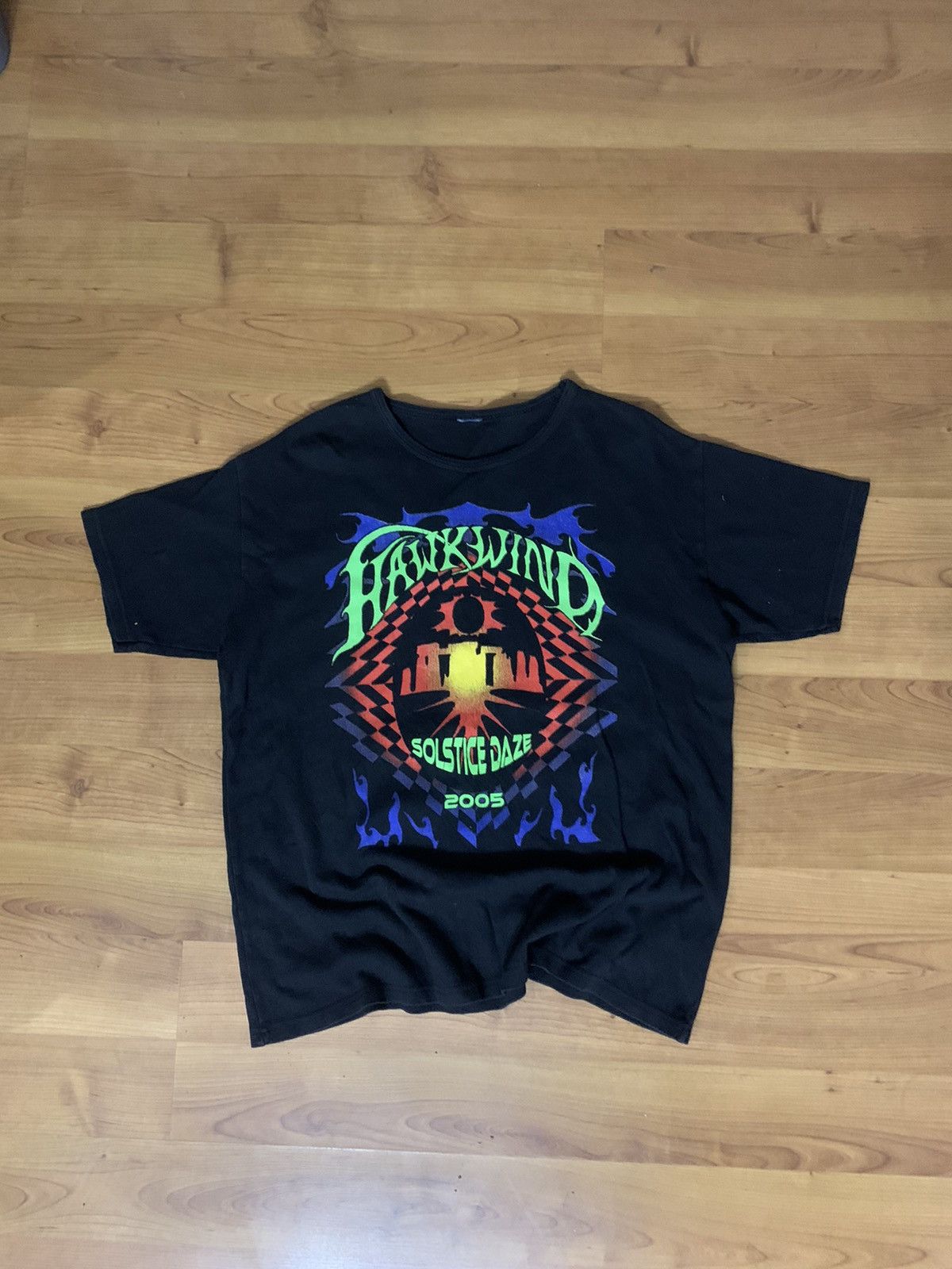 Band Tees Vintage Hawkwind Solstice Day Band T Shirt Size US M / EU 48-50 / 2 - 5 Thumbnail