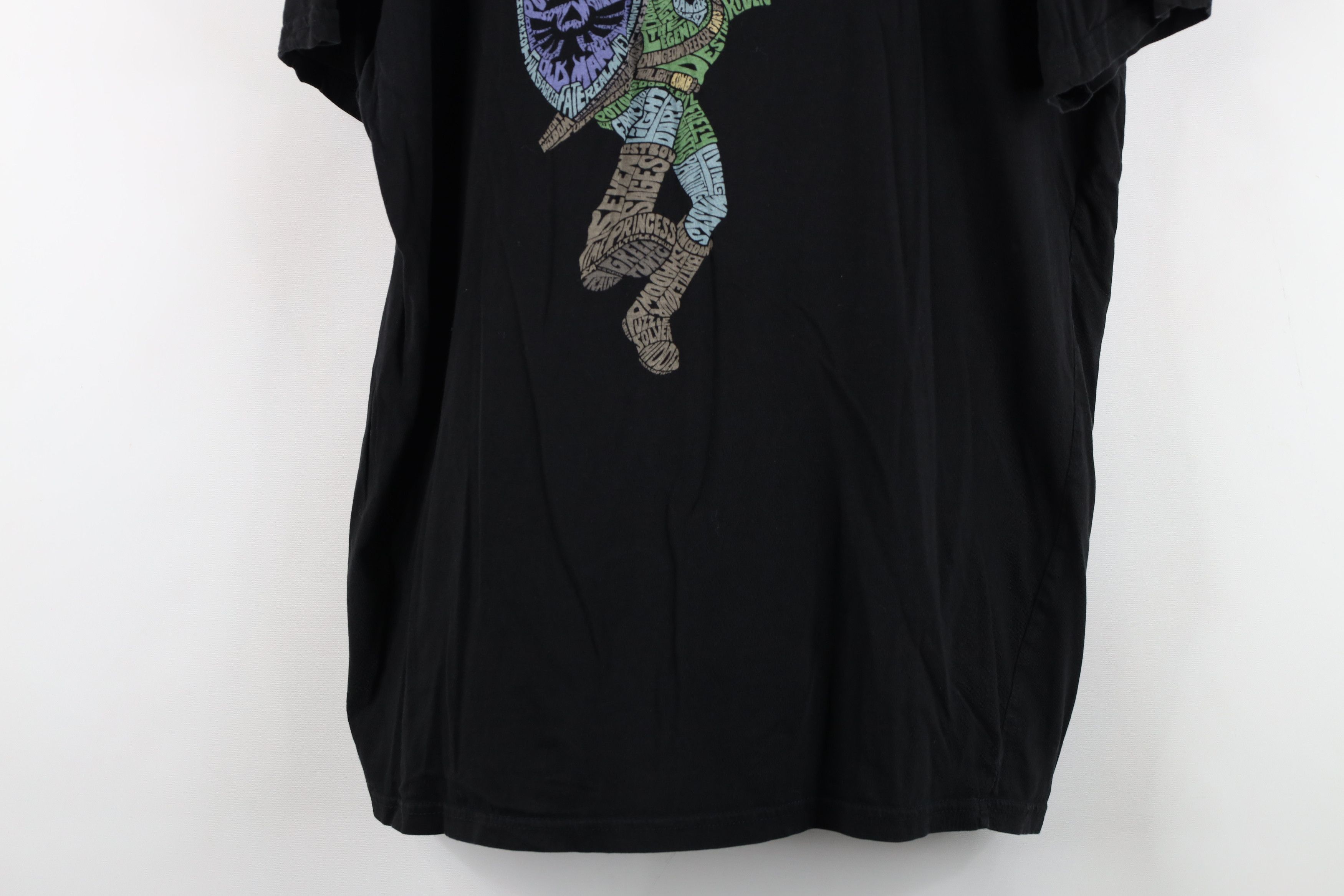 Vintage Vintage Y2K Streetwear Zelda Video Game Gamer T-Shirt Black Size US L / EU 52-54 / 3 - 3 Thumbnail