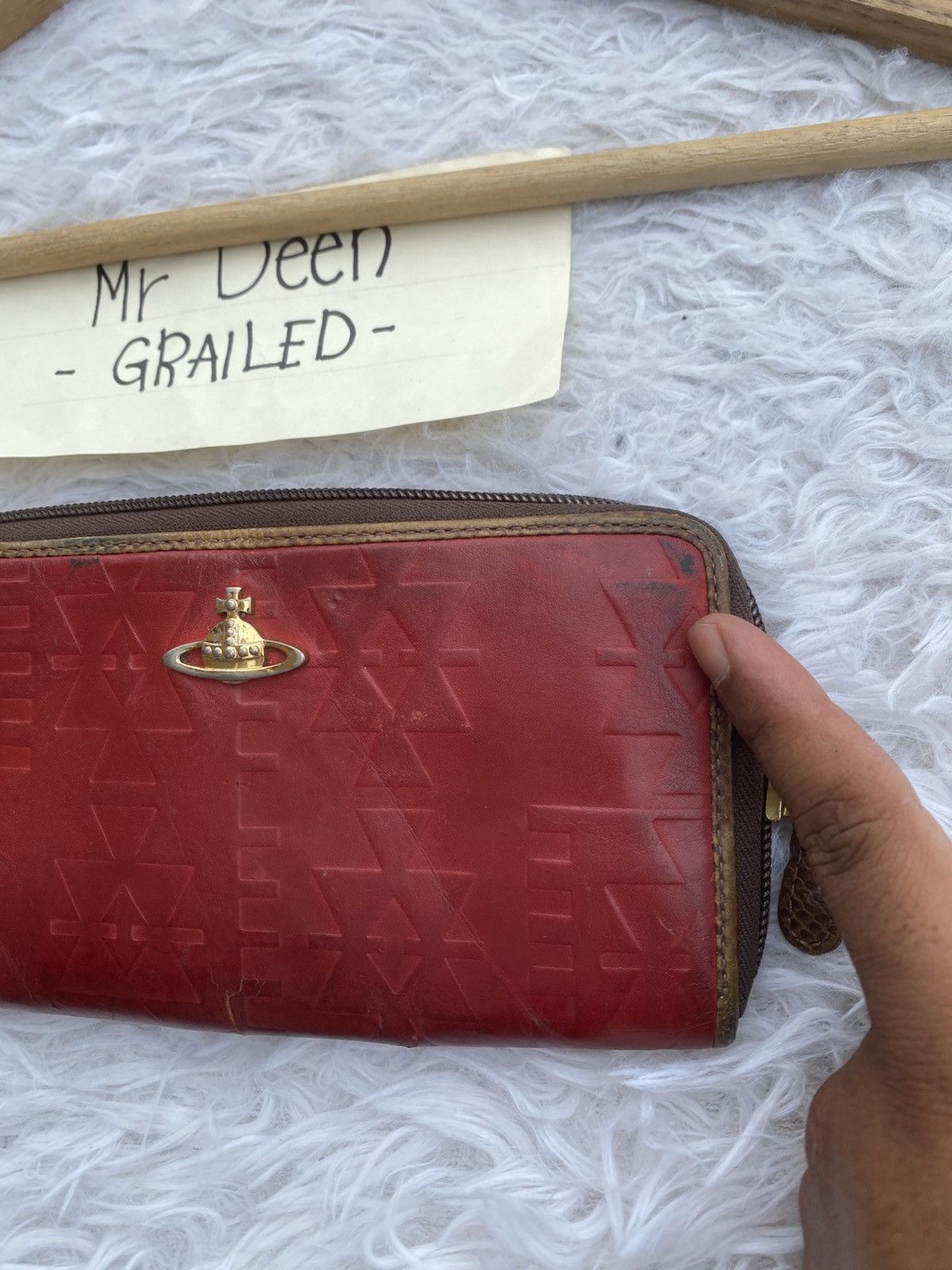 Vivienne Westwood Rare Vivienne Westwood Leather Wallet Size ONE SIZE - 16 Thumbnail