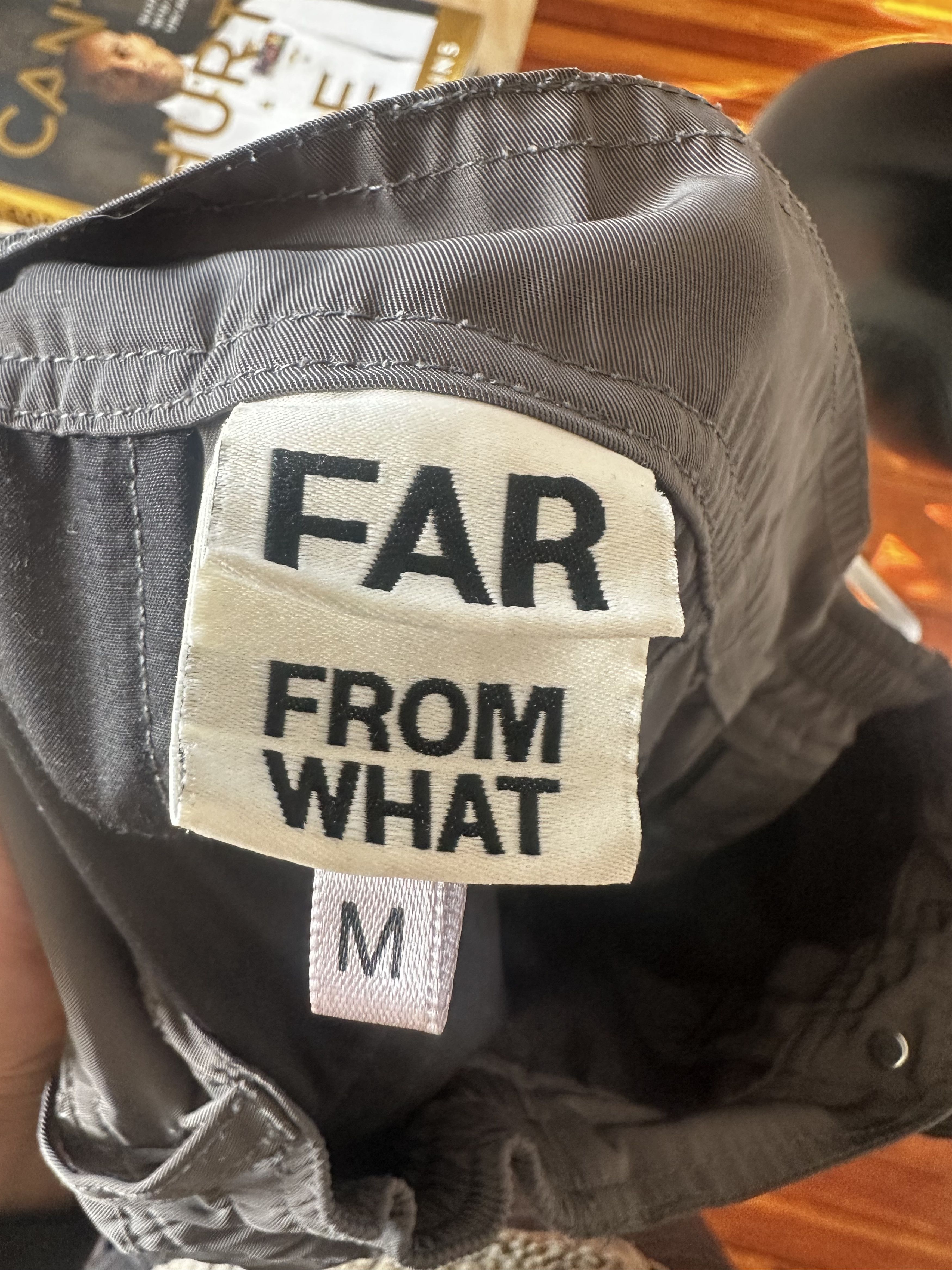 FAR FROM WHAT Far Archive From What Curve Zip Track Pants Size US 30 / EU 46 - 5 Thumbnail