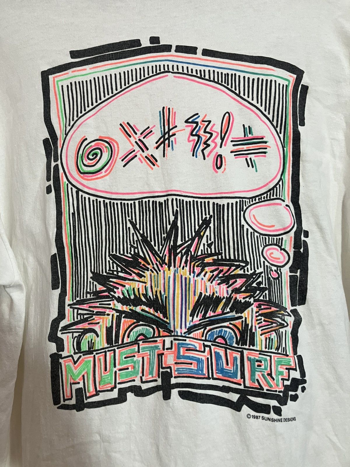Vintage Must Surf 80s Size US XL / EU 56 / 4 - 3 Thumbnail