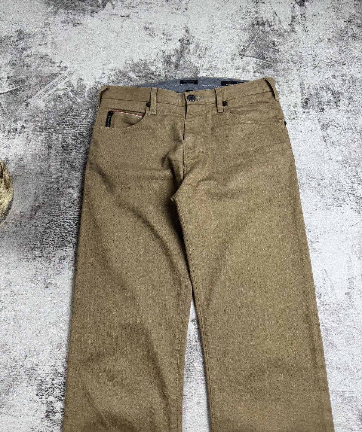 Armani Armani Jeans J45 Regular Fit Stretch Denim W30 L34 Beige GA Men’s Trousers Pants Size US 30 / EU 46 - 13 Thumbnail