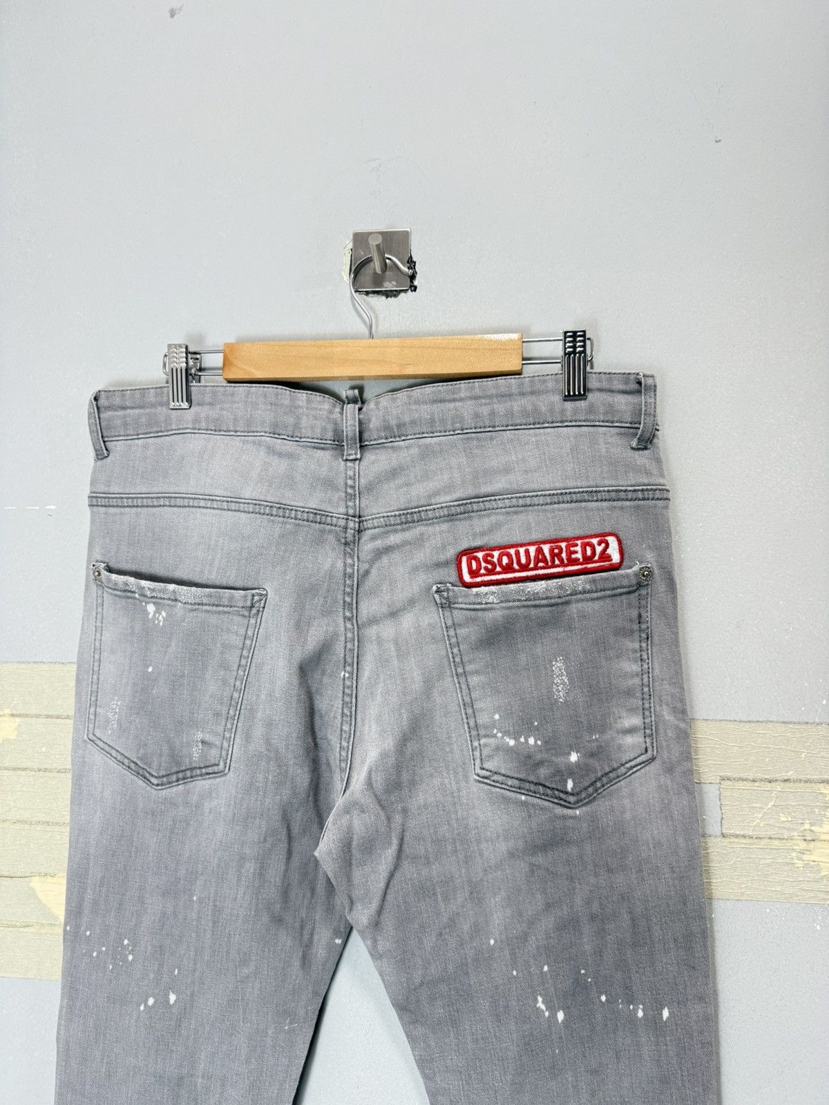 Dsquared2 Dsquared2 Pants Gray Denim Pants Jeans Drip Drill Size US 34 / EU 50 - 6 Thumbnail