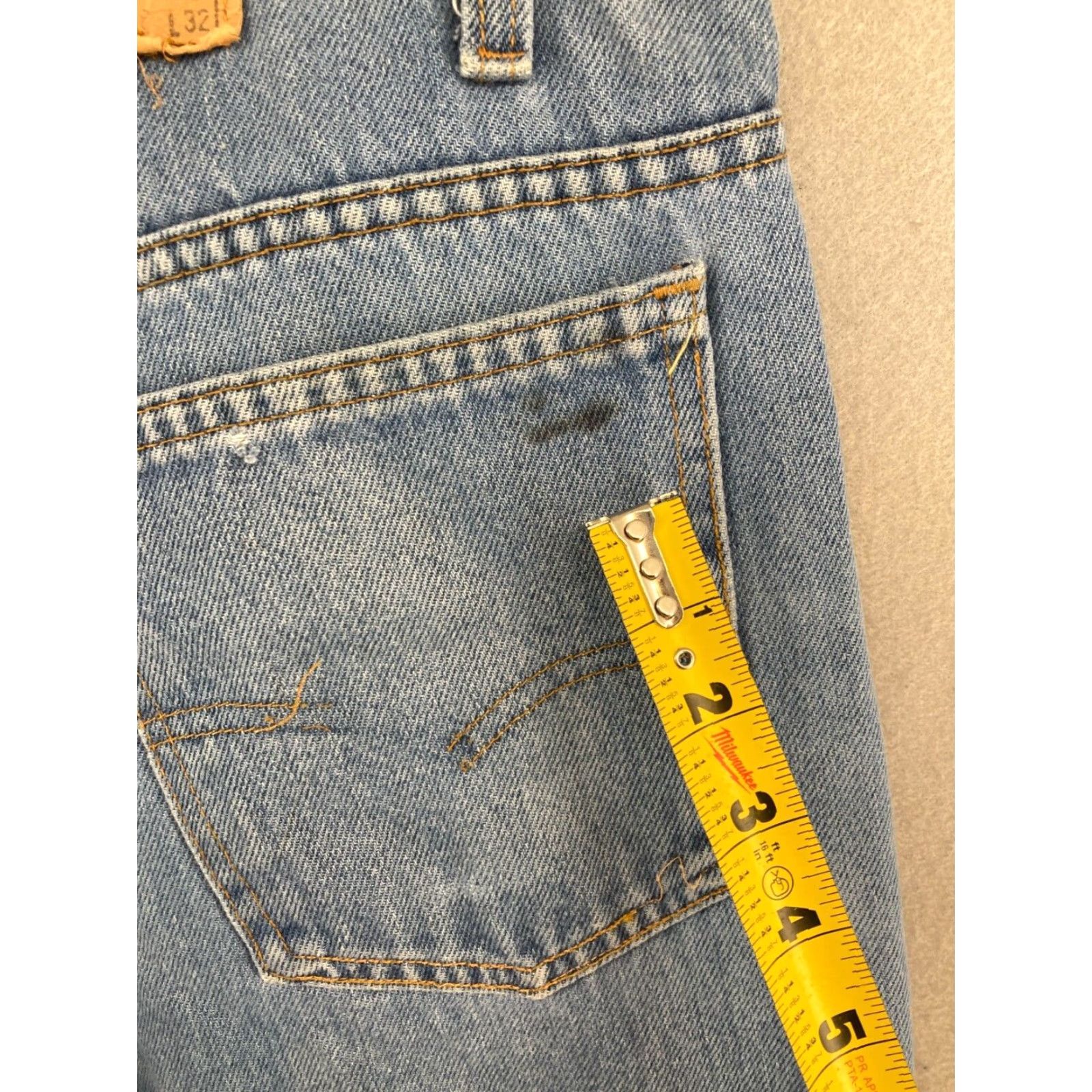 Levi's VINTAGE Levi's Jeans 38x32 Orange Tag Vintage Straight Leg Men Size US 38 / EU 54 - 7 Thumbnail