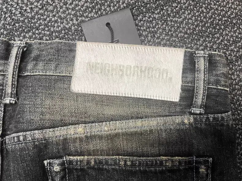 Neighborhood Neighborhood size L Cut and Washed Bull King Denim Pants Size US 27 - 7 Thumbnail