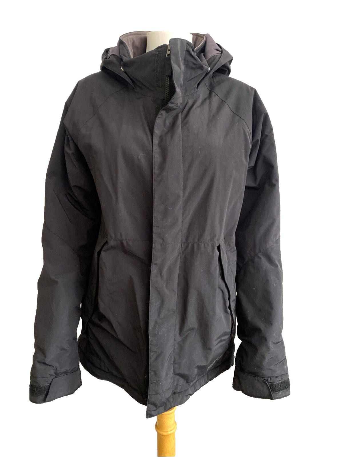 Burton BURTON Junior's XL Black Dryride Snowboard Hooded Ski Jacket Size US XL / EU 56 / 4 - 1 Thumbnail