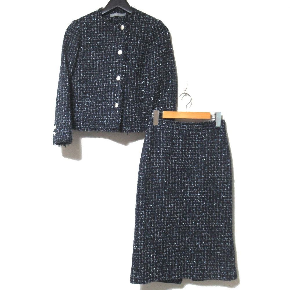 Theory Theory theory luxe CHICO TWEED MARTINE ABBEY wool blend setup Textile Suits DUTY FREE for USA Size ONE SIZE - 1 Thumbnail