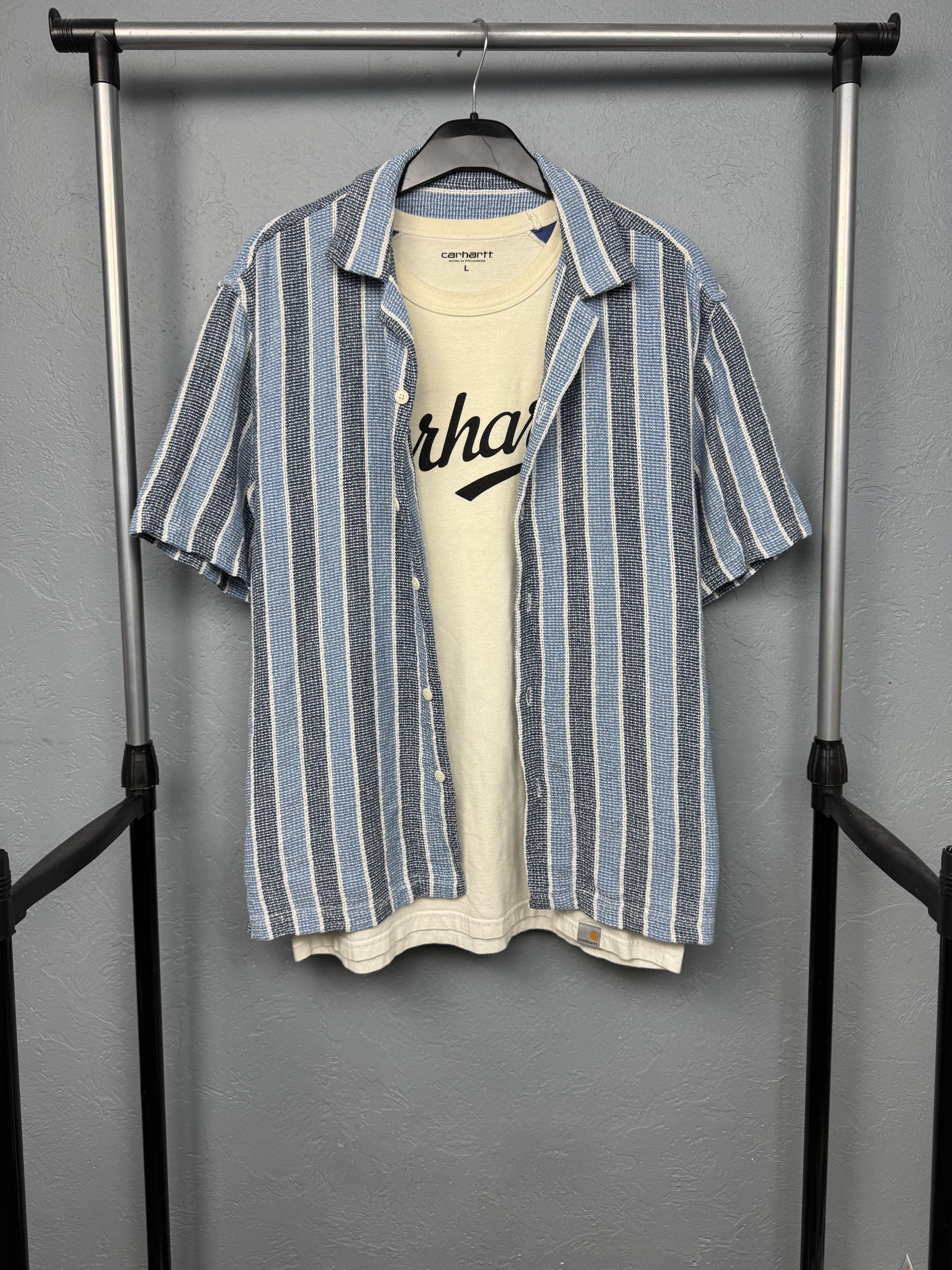 Zara Zara Mens Knit Hawaiian Shirt Size US XL / EU 56 / 4 - 1 Thumbnail