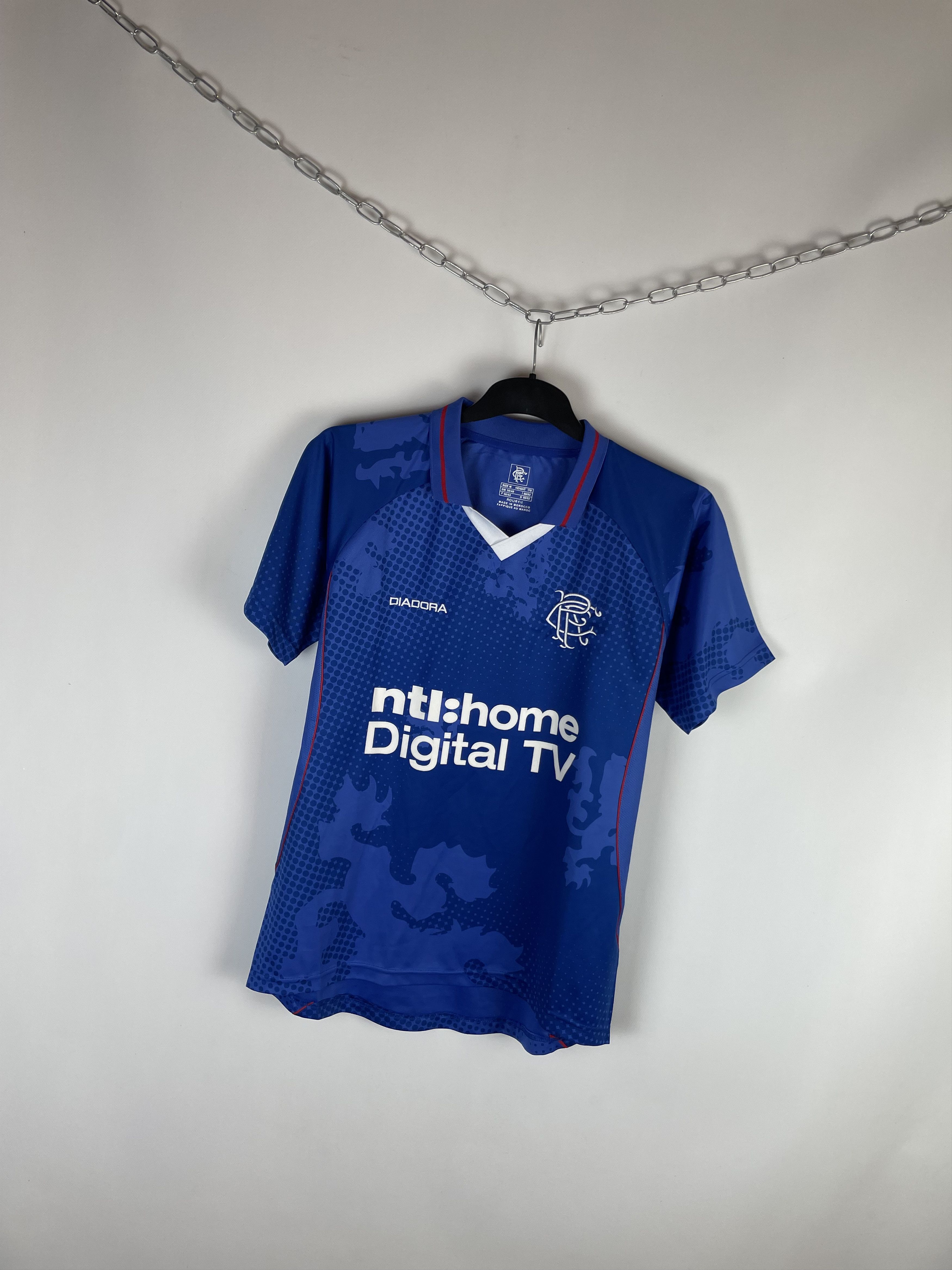 Diadora Rangers Diadora Football Away Jersey Size US M / EU 48-50 / 2 - 2 Thumbnail