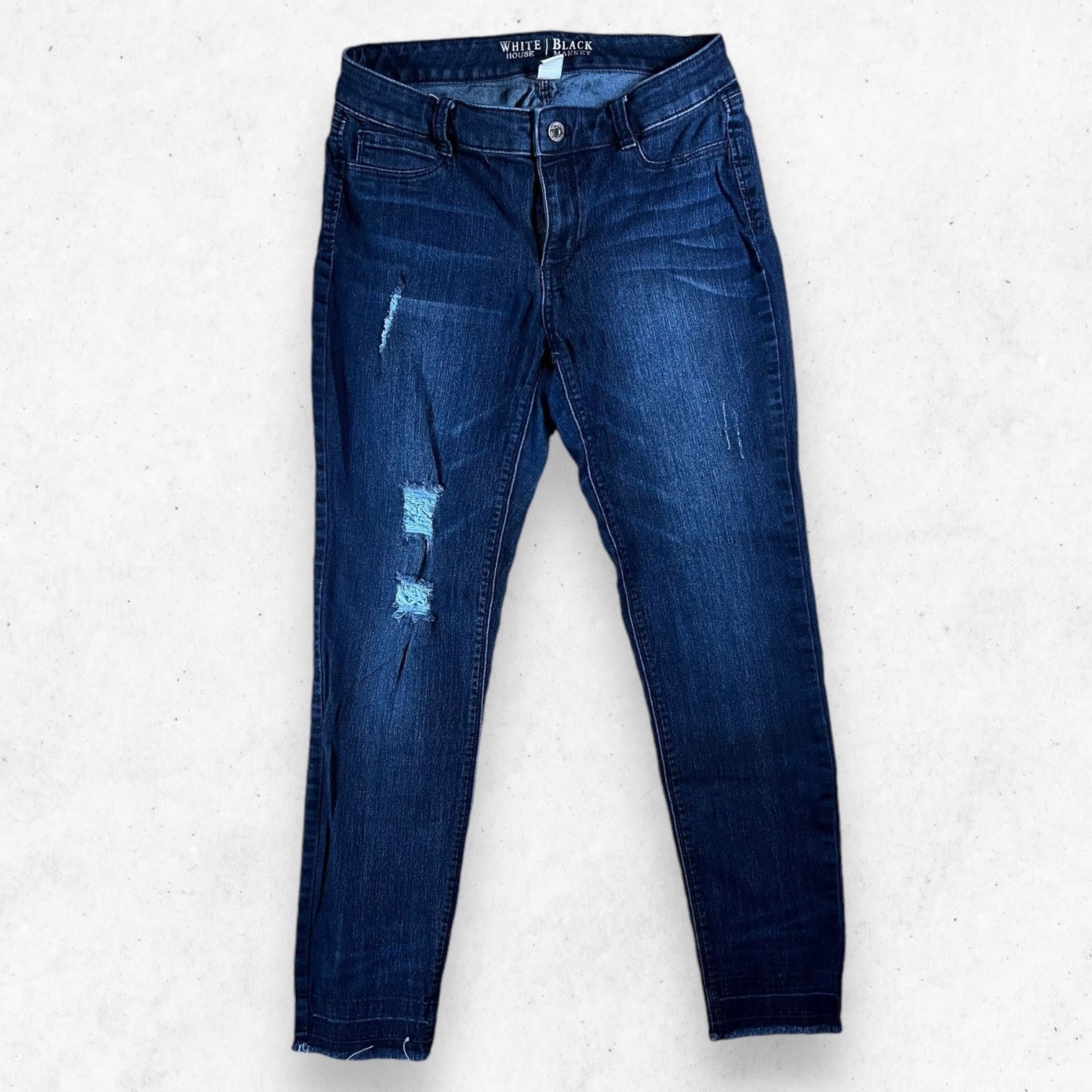 White House Black Market White House Black Market Jegging Jeans Women's Small Stretch Size 30" / US 8 / IT 44 - 1 Thumbnail