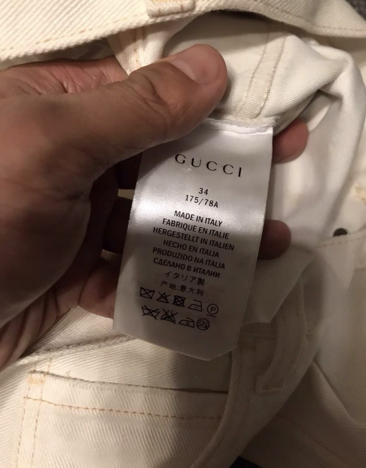 Gucci Gucci Jeans ~~ Brand new size 34 Size US 34 / EU 50 - 6 Thumbnail