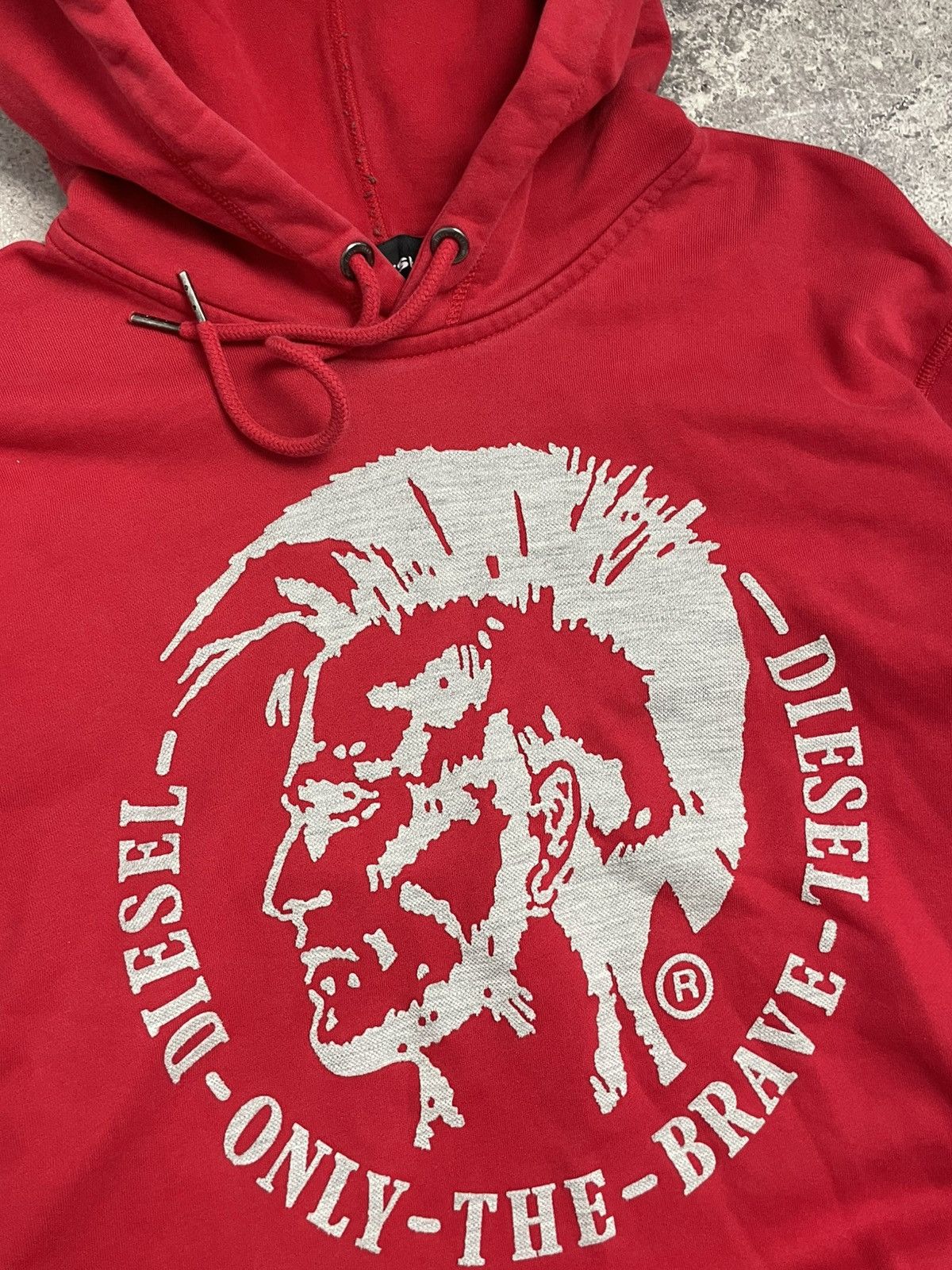 Diesel Vintage Diesel Big Logo Hoodie Japanese Style Y2K Size US L / EU 52-54 / 3 - 4 Thumbnail