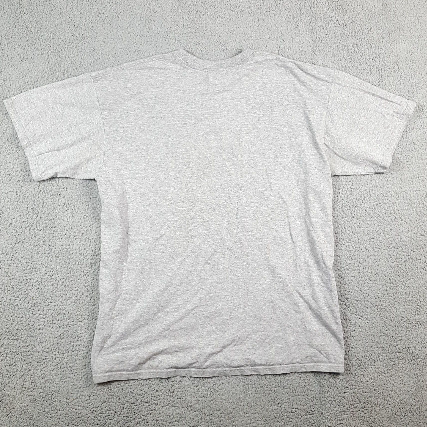 Nike VINTAGE Nike Basketball T-Shirt Men Large Gray 90s 00s Retro Sports Y2K Logo Size US L / EU 52-54 / 3 - 4 Thumbnail