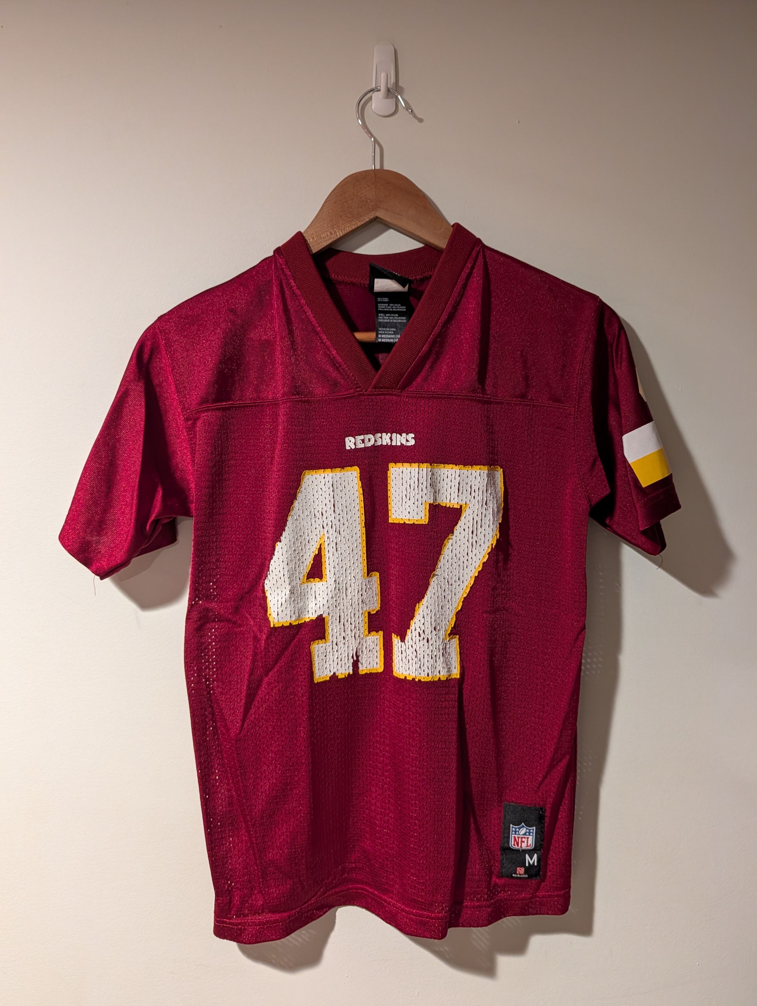 NFL Vintage Y2K Washington Redskins Cooley Kids NFL Jersey Size US M / EU 48-50 / 2 - 5 Thumbnail