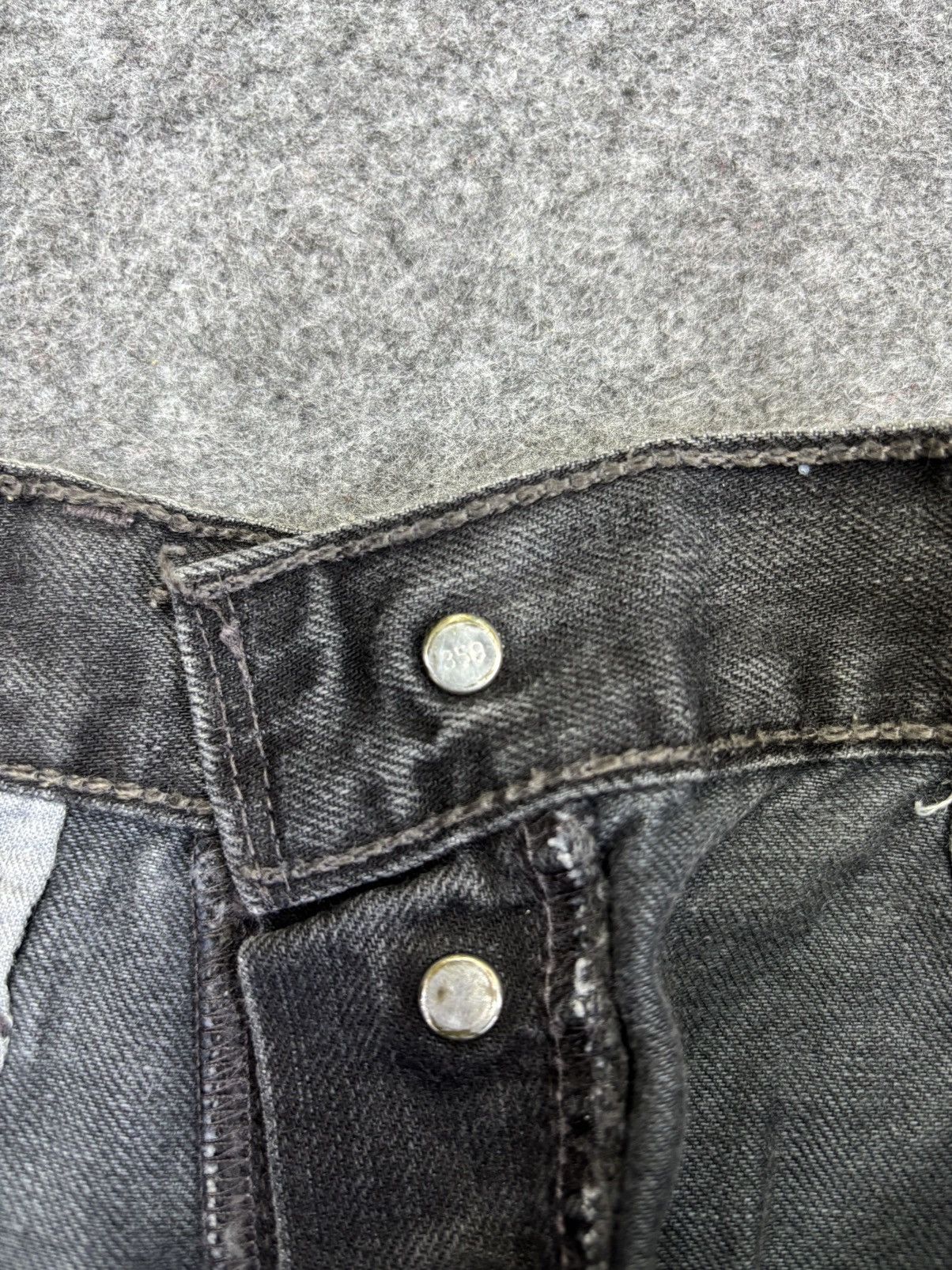 Levi's Vintage Levis 501 Original Sick Fades Denim F755 Size US 30 / EU 46 - 12 Thumbnail
