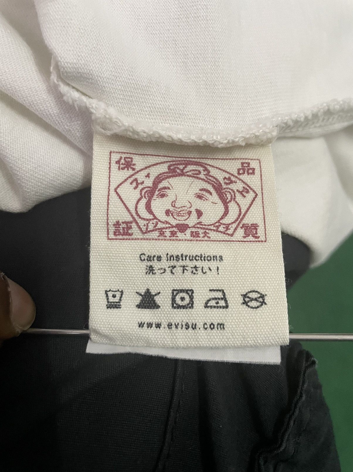 Japanese Brand Vintage Evisu Big Printed Logo Shirt Size US L / EU 52-54 / 3 - 7 Thumbnail