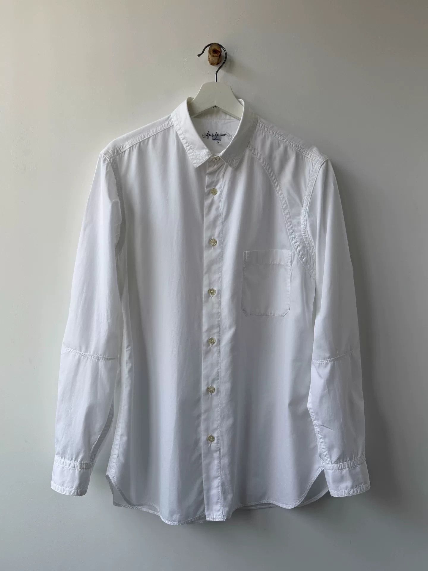 Yohji Yamamoto Pour Homme White Shirt