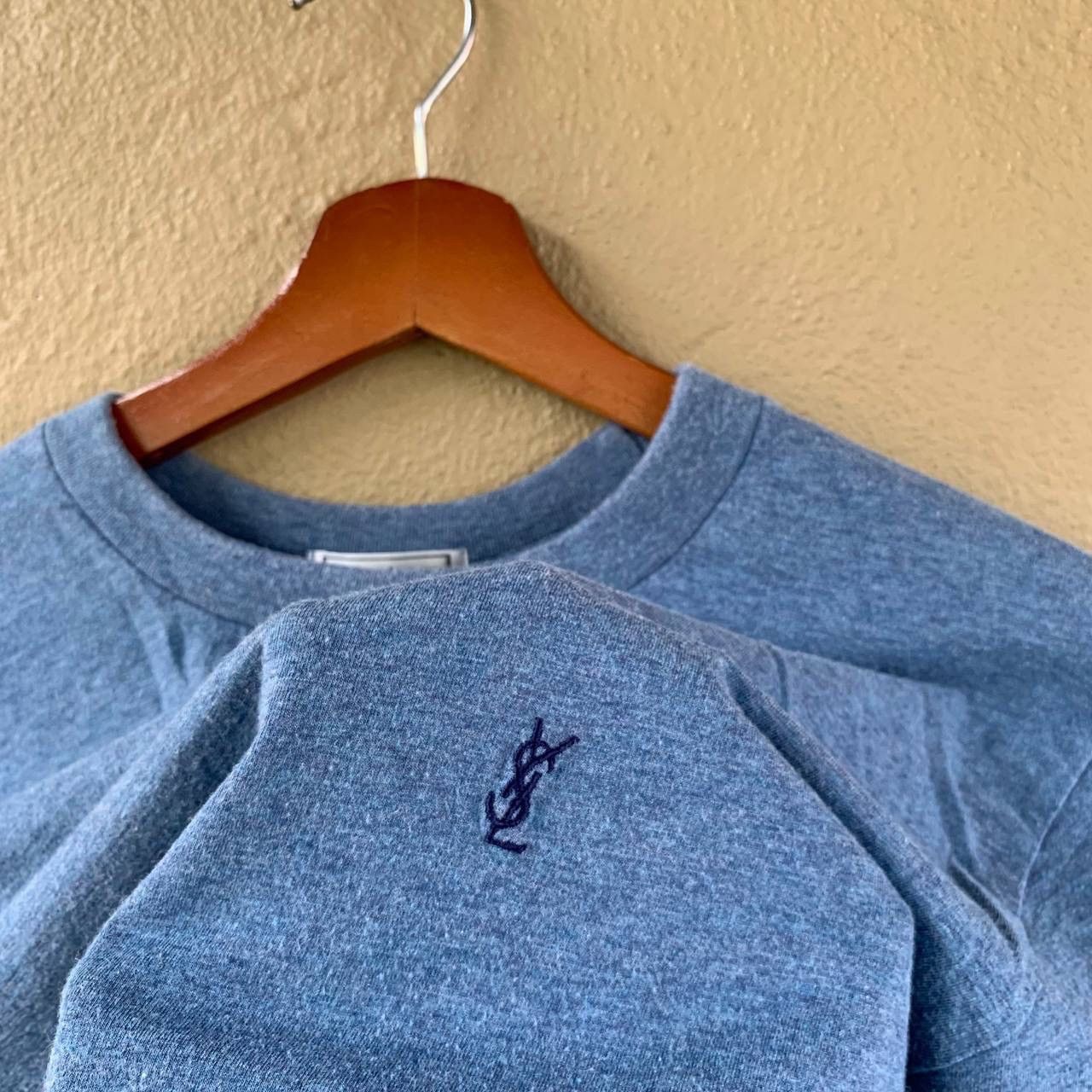 Yves Saint Laurent Vintage Yves Saint Laurent Small Logo Plain Tees Size US S / EU 44-46 / 1 - 3 Thumbnail