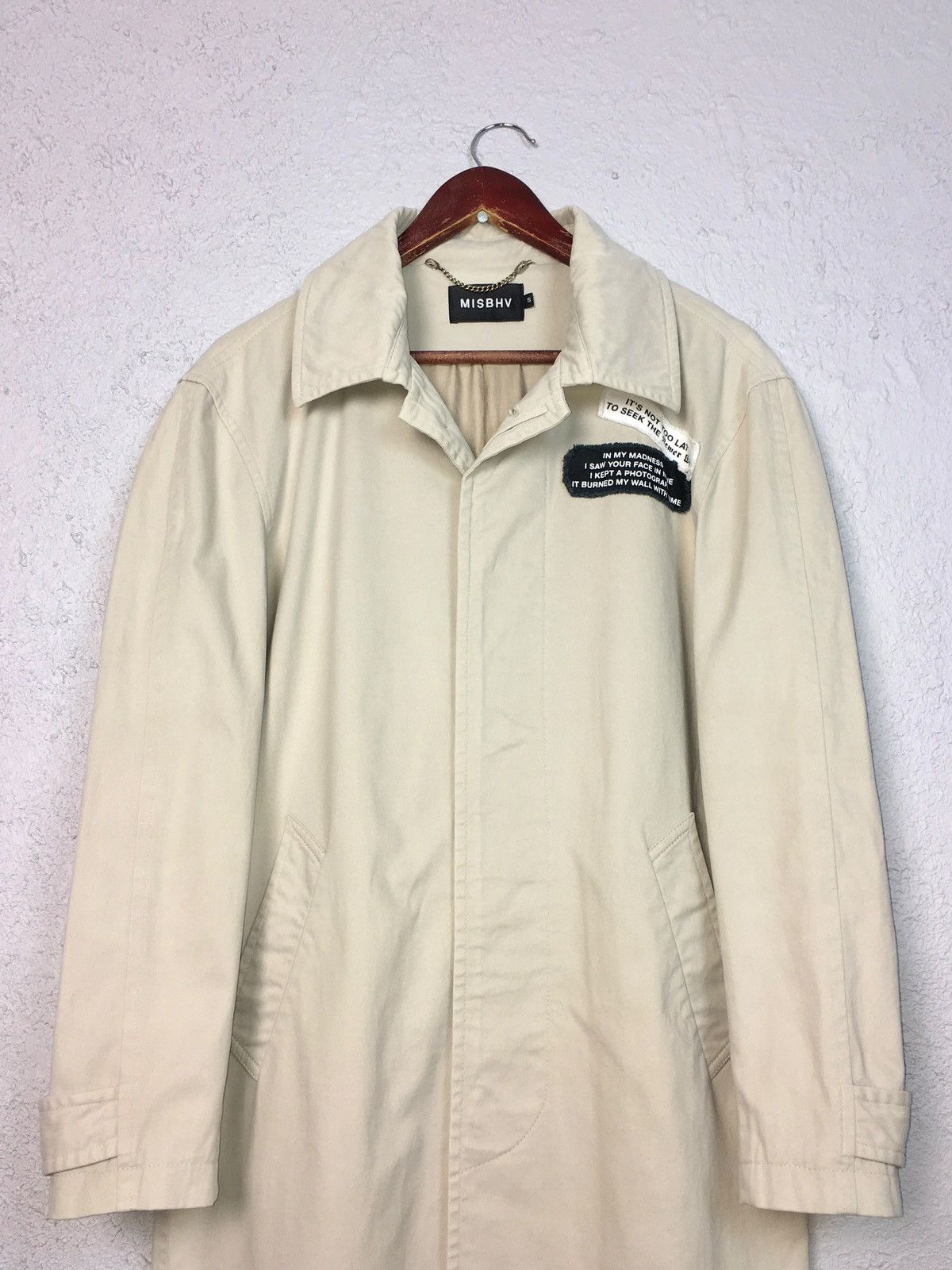 Misbhv coat MISBHV mac trench jacket y2k vintage streetwear casual Size US S / EU 44-46 / 1 - 2 Thumbnail