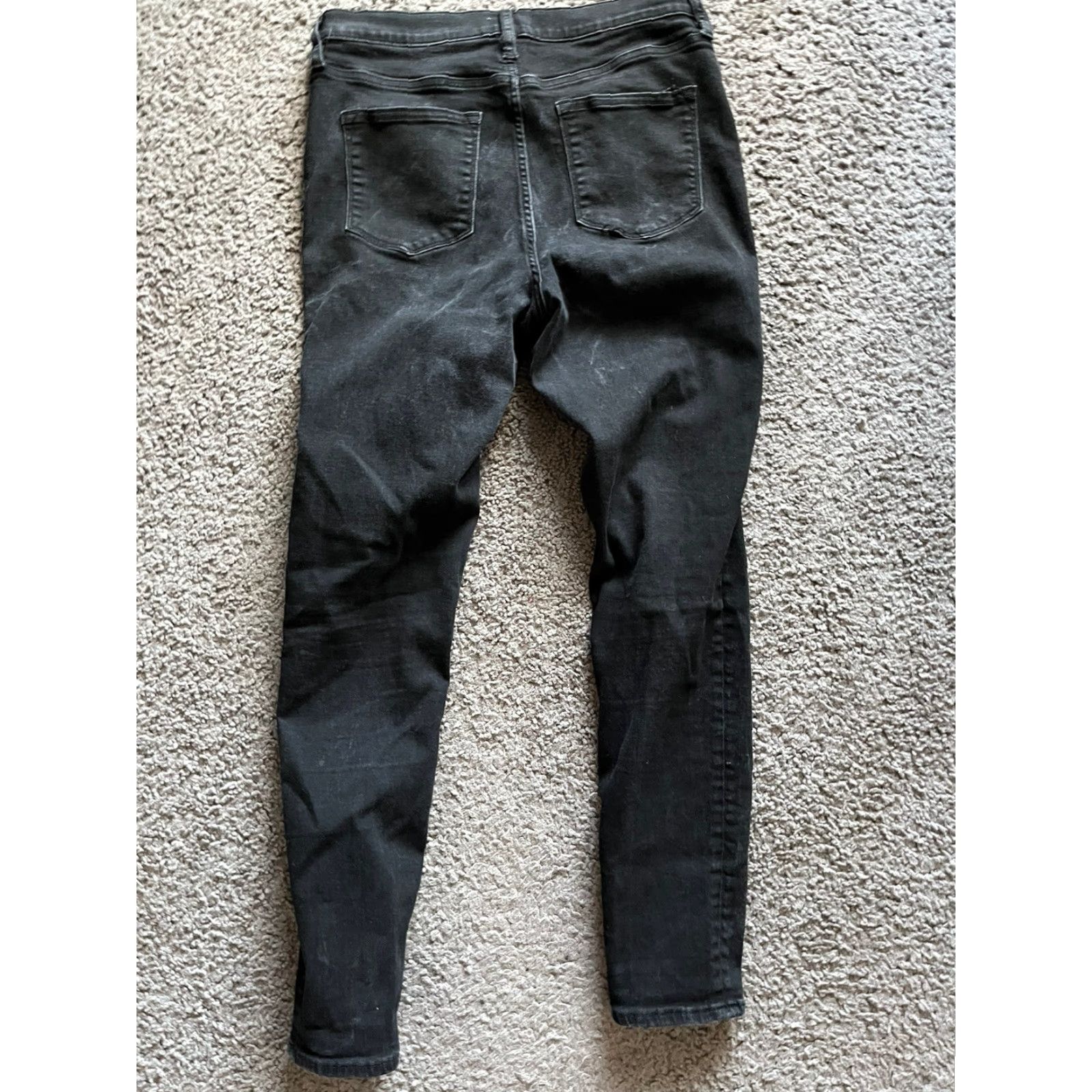 J.Crew J.CREW Factory Black Skinny Jeans Women Size 31 Regular Size 24" / US 00 / IT 34 - 3 Thumbnail