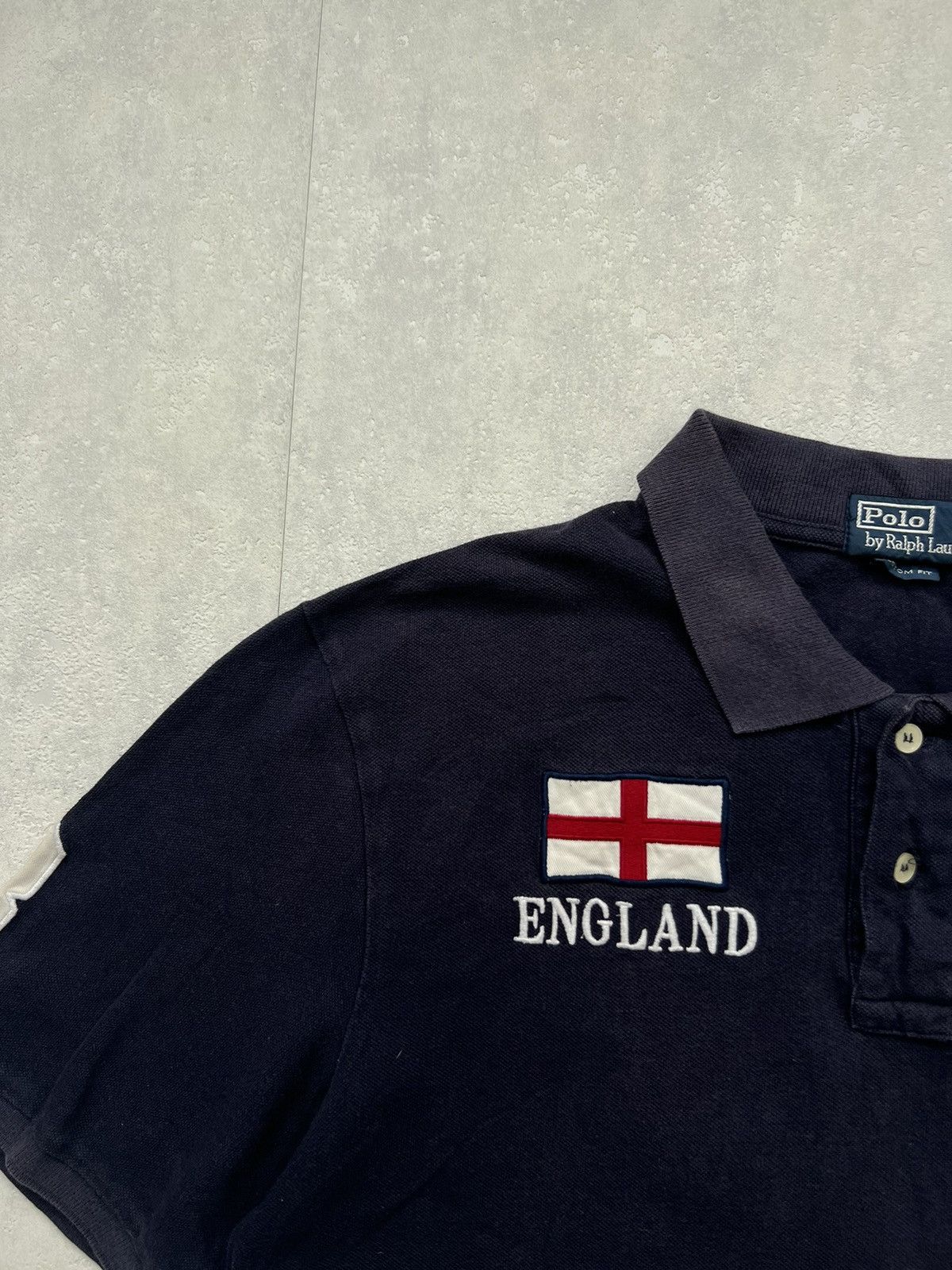 Polo Ralph Lauren 00’s POLO RALPH LAUREN UK ENGLAND USA FLAG RARE CHIEF KEEF Size US XL / EU 56 / 4 - 4 Thumbnail
